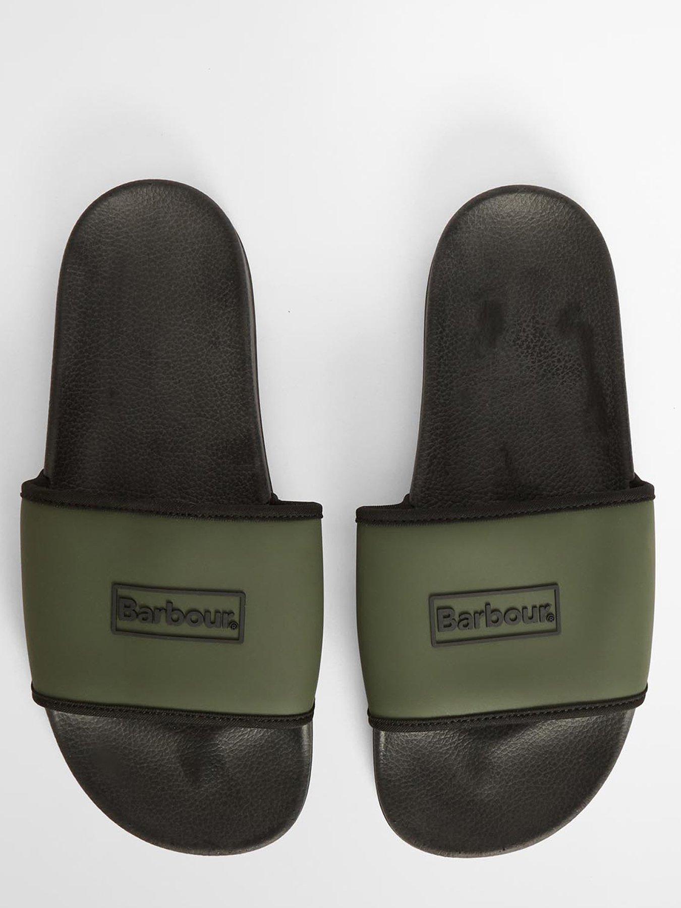 Image 4 of 6 of Barbour Barbour Cresswell Logo Slider - Dark Green