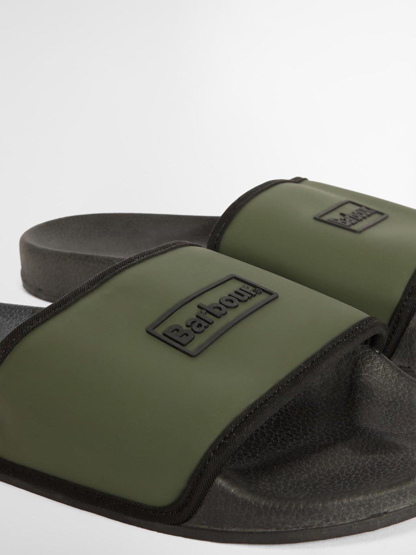 Image 5 of 6 of Barbour Barbour Cresswell Logo Slider - Dark Green