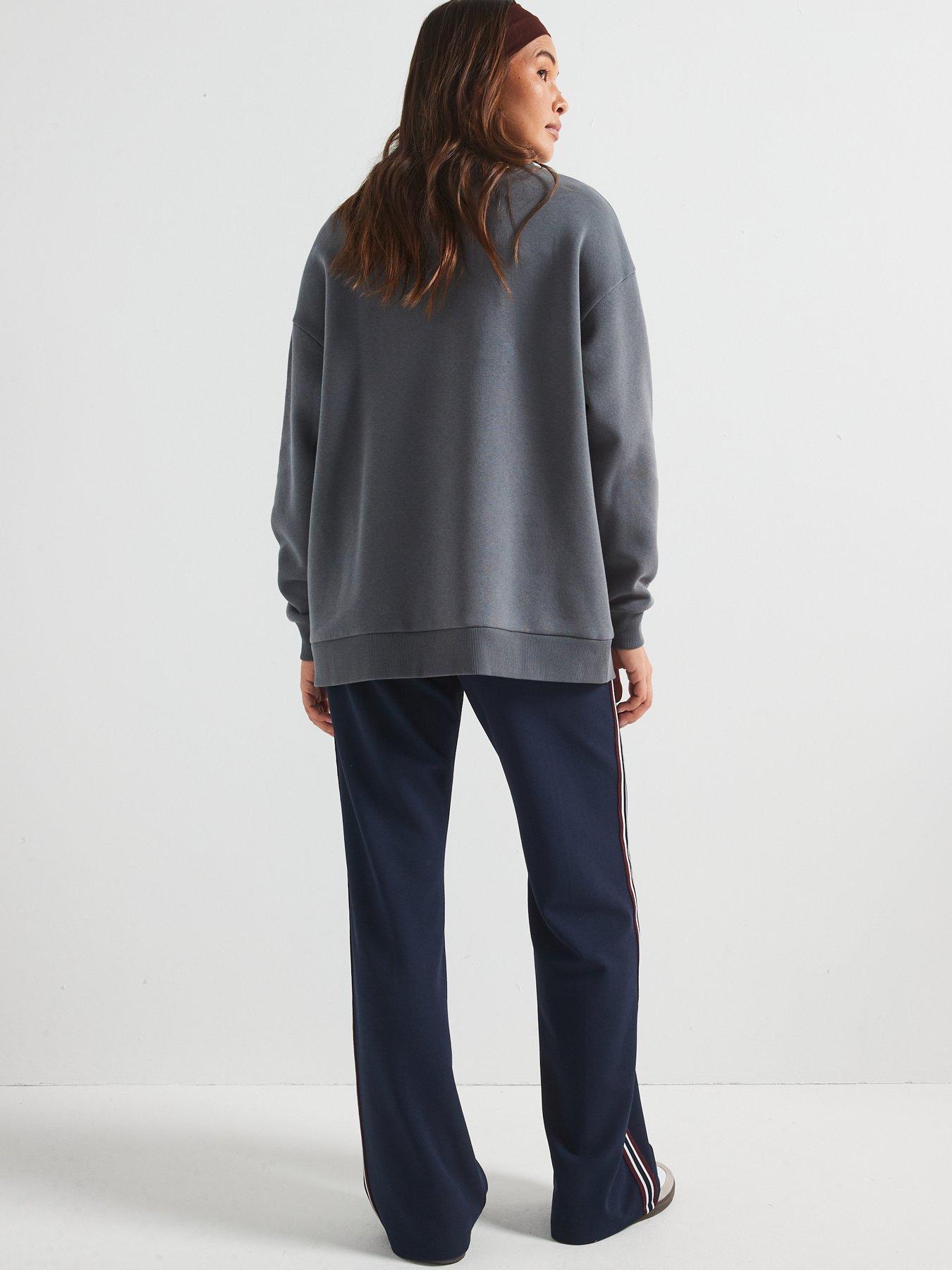 v-by-very-oversized-longline-collar-detail-sweatshirt-bluestillFront