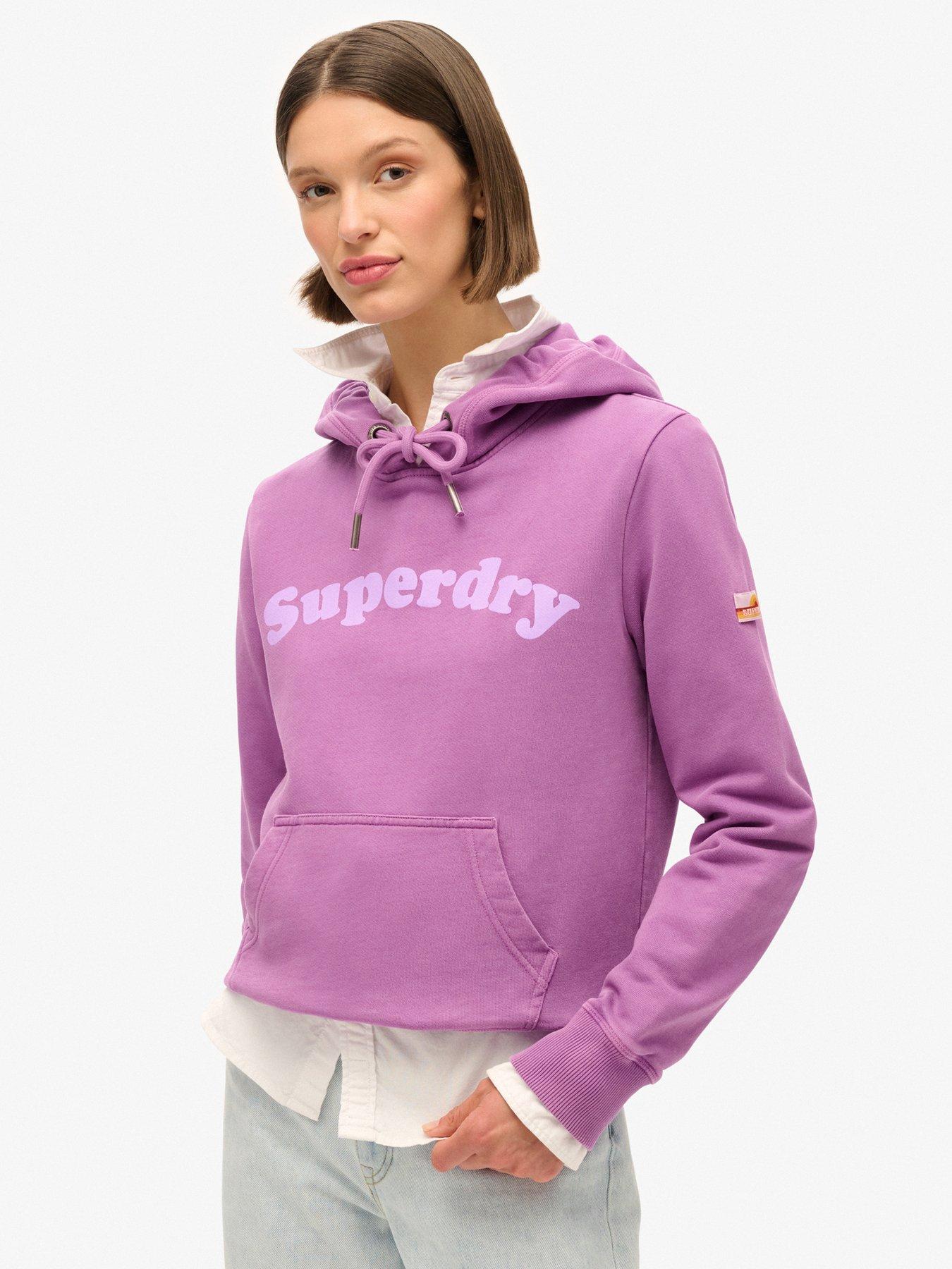 superdry-cooper-tonal-logo-hoody-purple