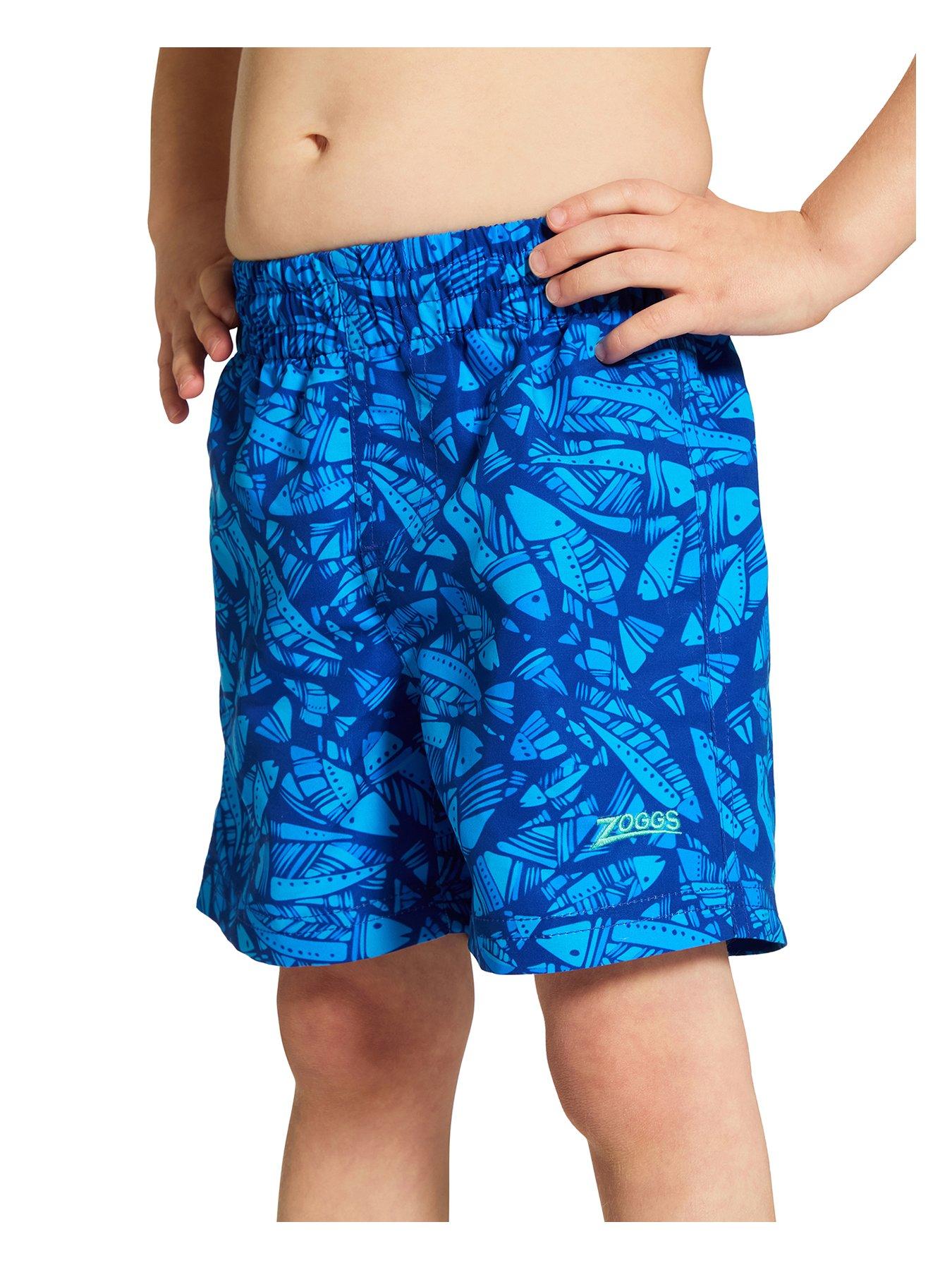Image 3 of 3 of Zoggs Kids Boys Finley Watershorts - Blue