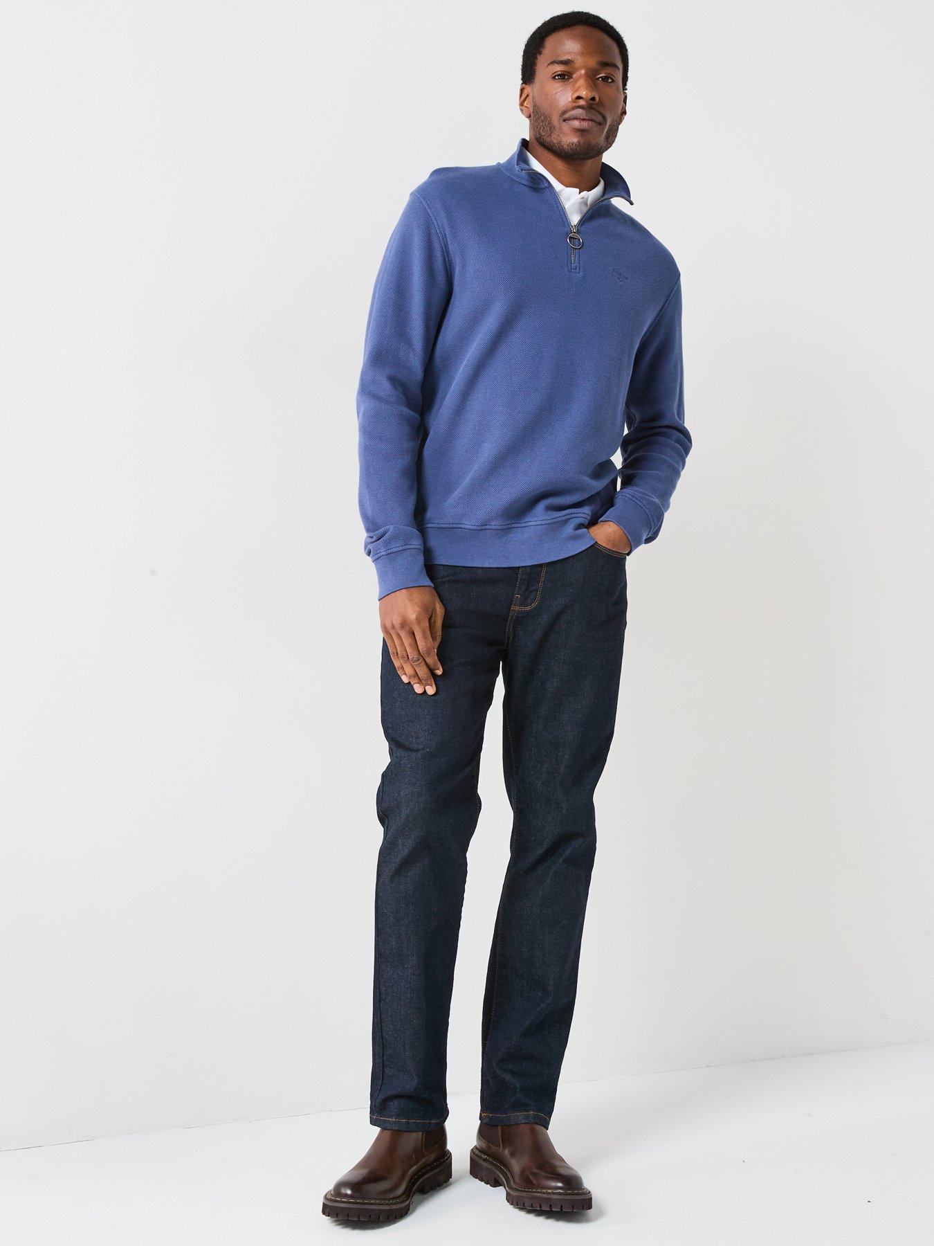 barbour-pique-interlock-12-zip-sweat-dark-blueback