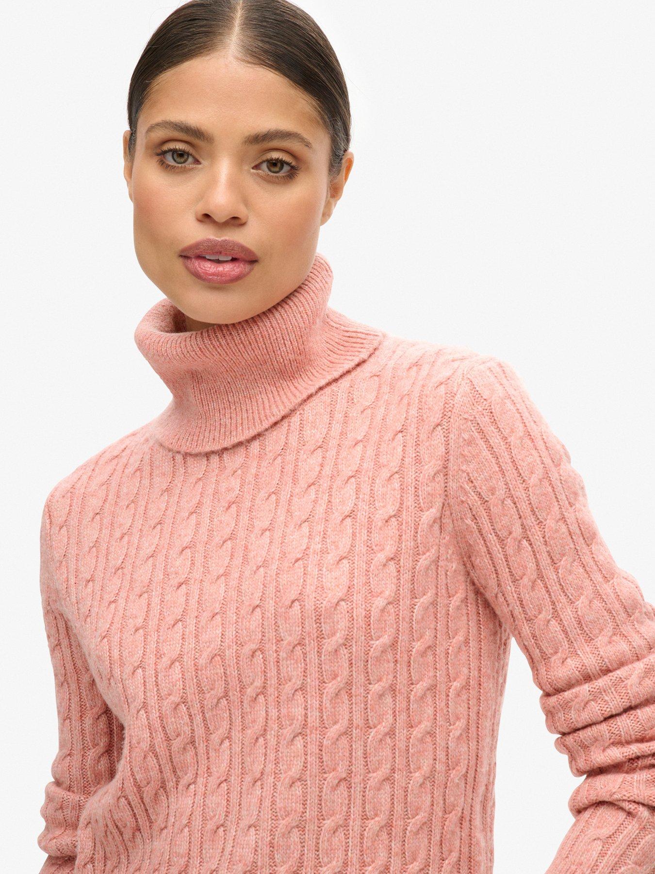 superdry-fitted-cable-roll-neck-jumper-pinkoutfit