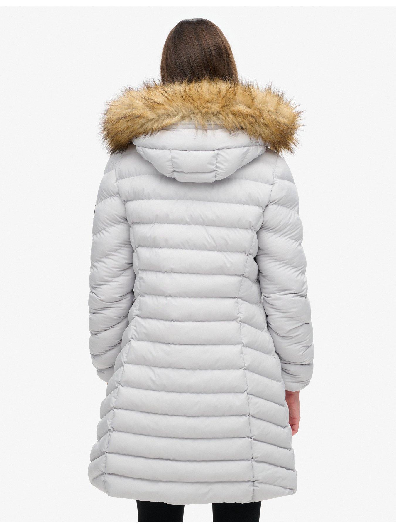 superdry-fuji-faux-fur-hooded-coat-greystillFront