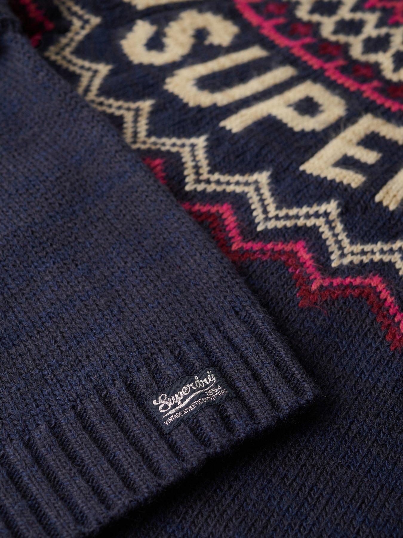 superdry-fairisle-branded-jumper-navydetail