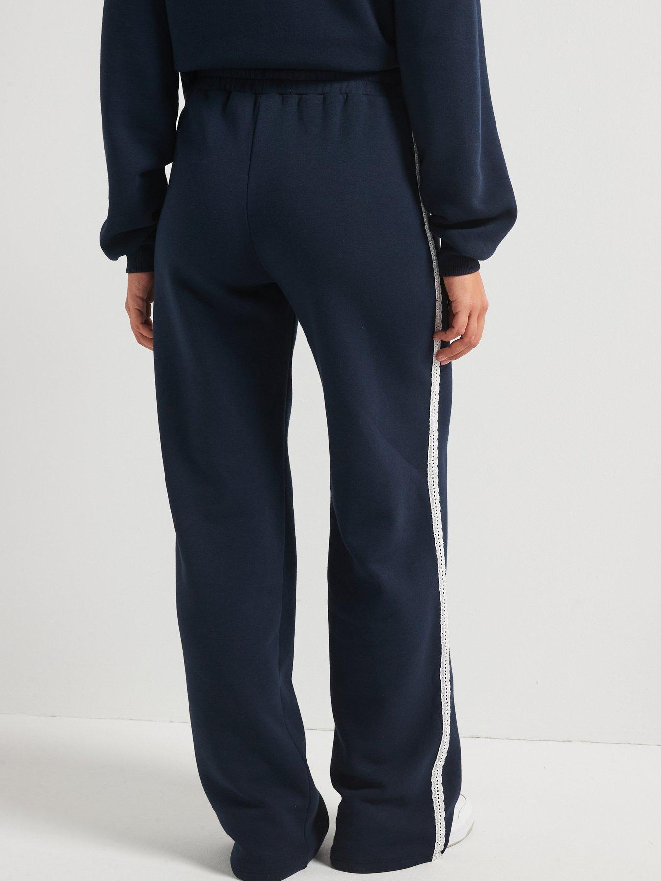 v-by-very-nyc-lace-trim-wide-leg-jogger-navystillFront