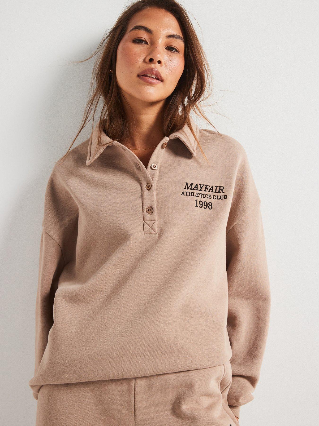 v-by-very-mayfair-collar-detail-oversized-sweatshirt-beige