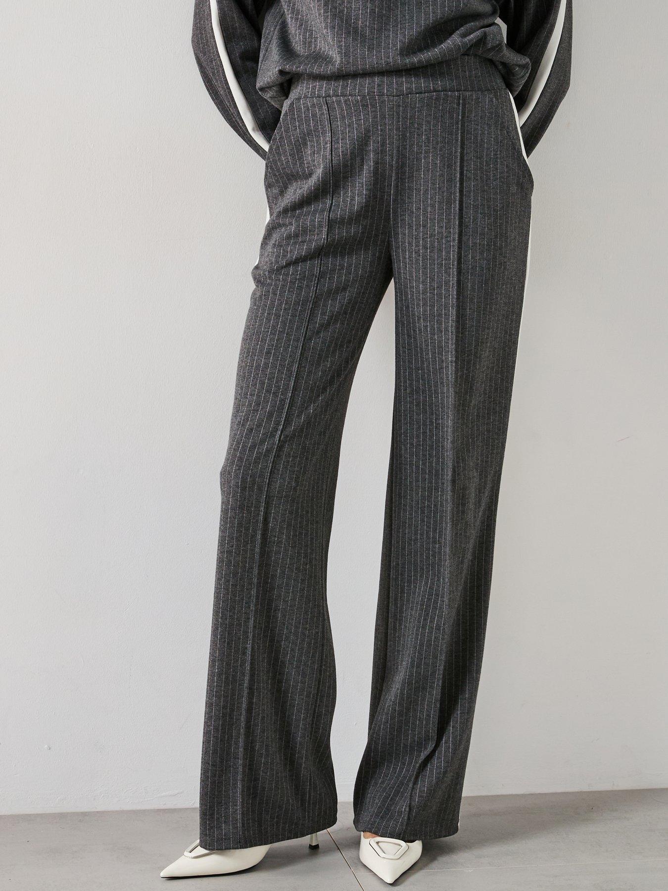 v-by-very-stripe-wide-leg-smart-joggerfront