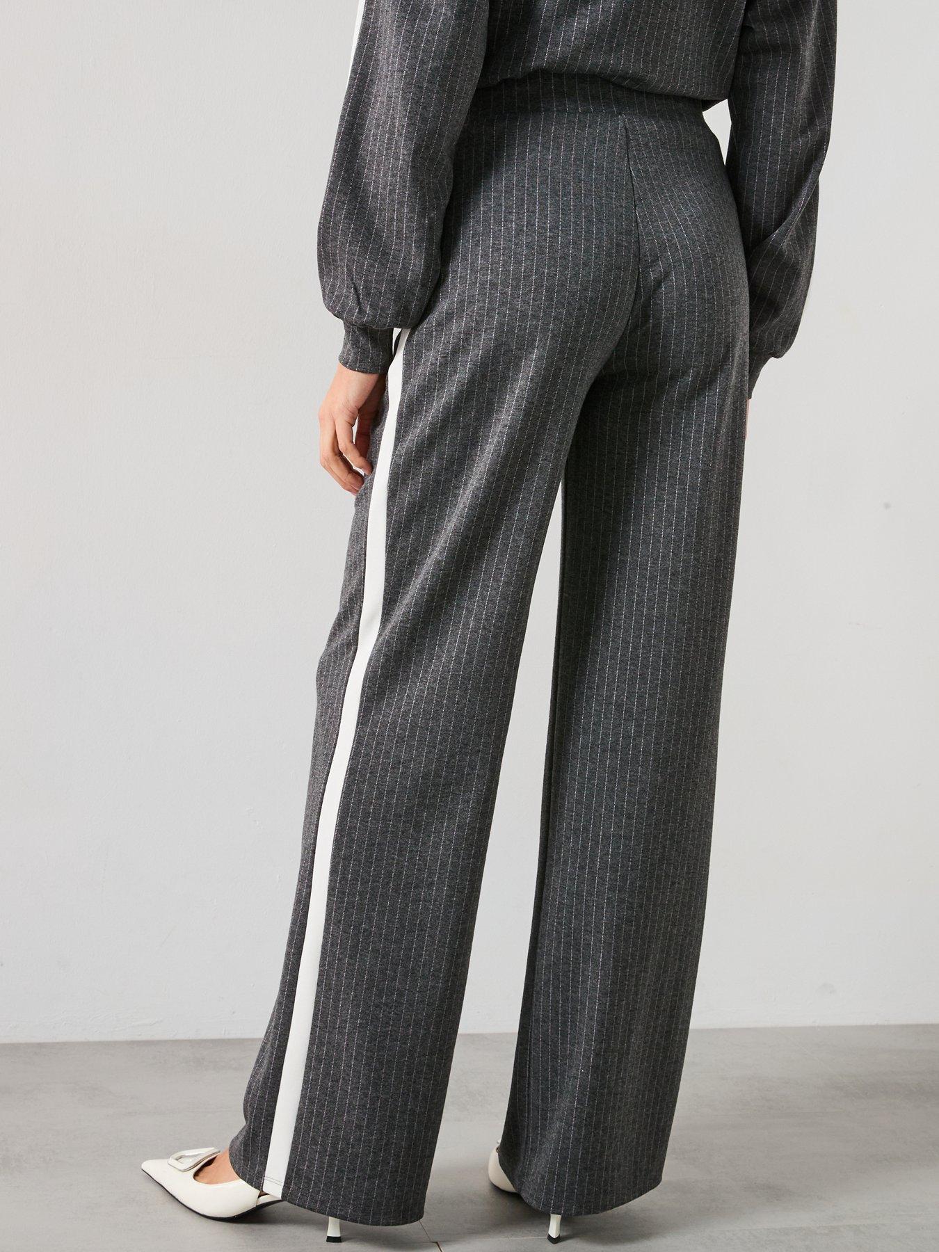 v-by-very-stripe-wide-leg-smart-joggerstillFront