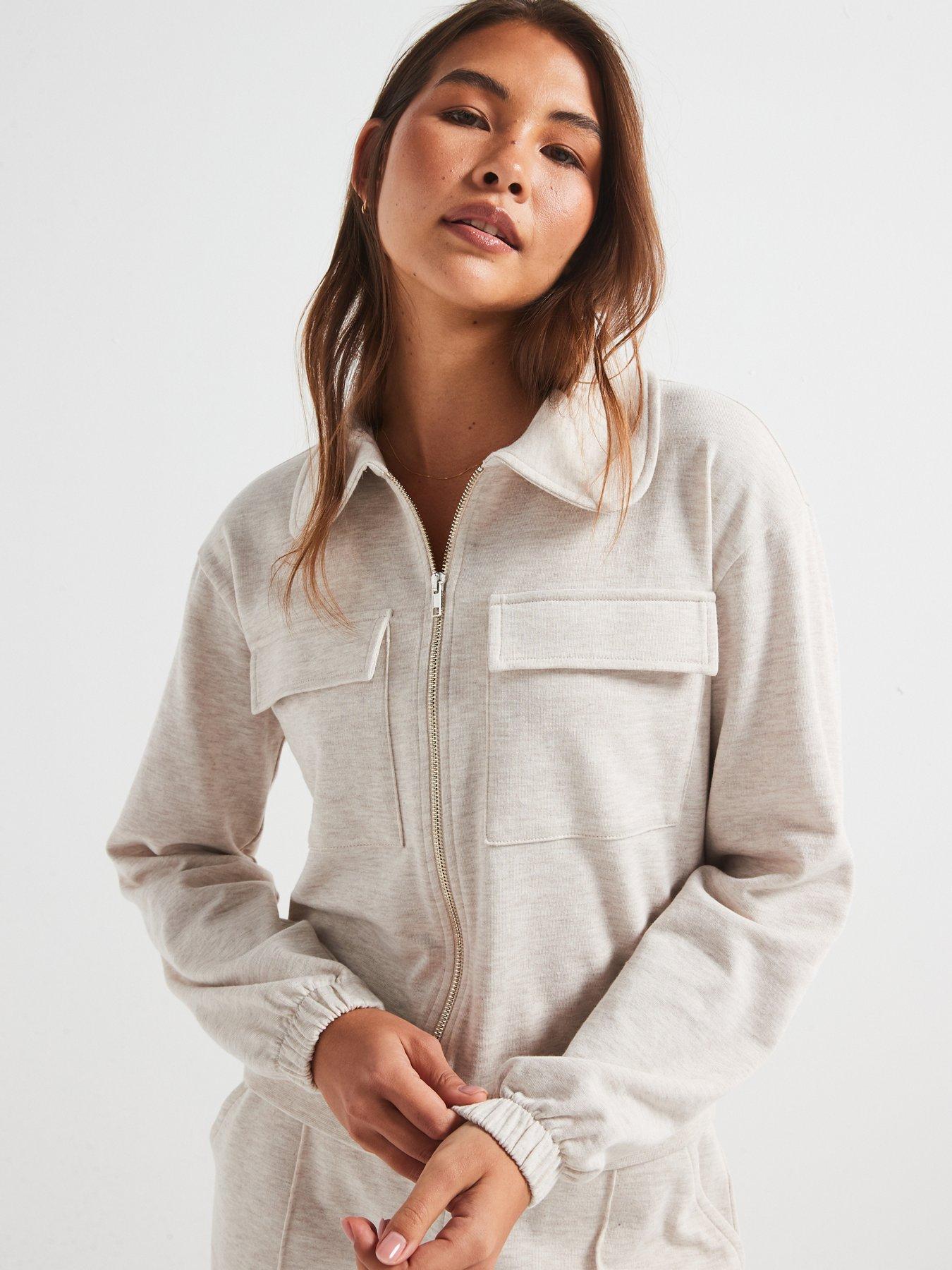 v-by-very-collar-detail-zip-up-sweatshirt-beigedetail