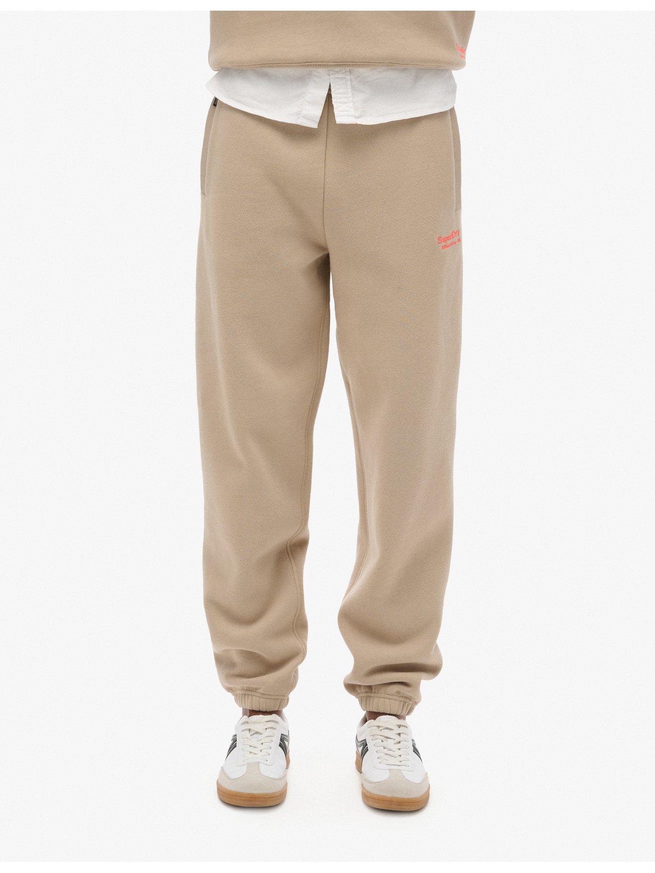 superdry-essential-logo-cuffed-jogger-beigedetail