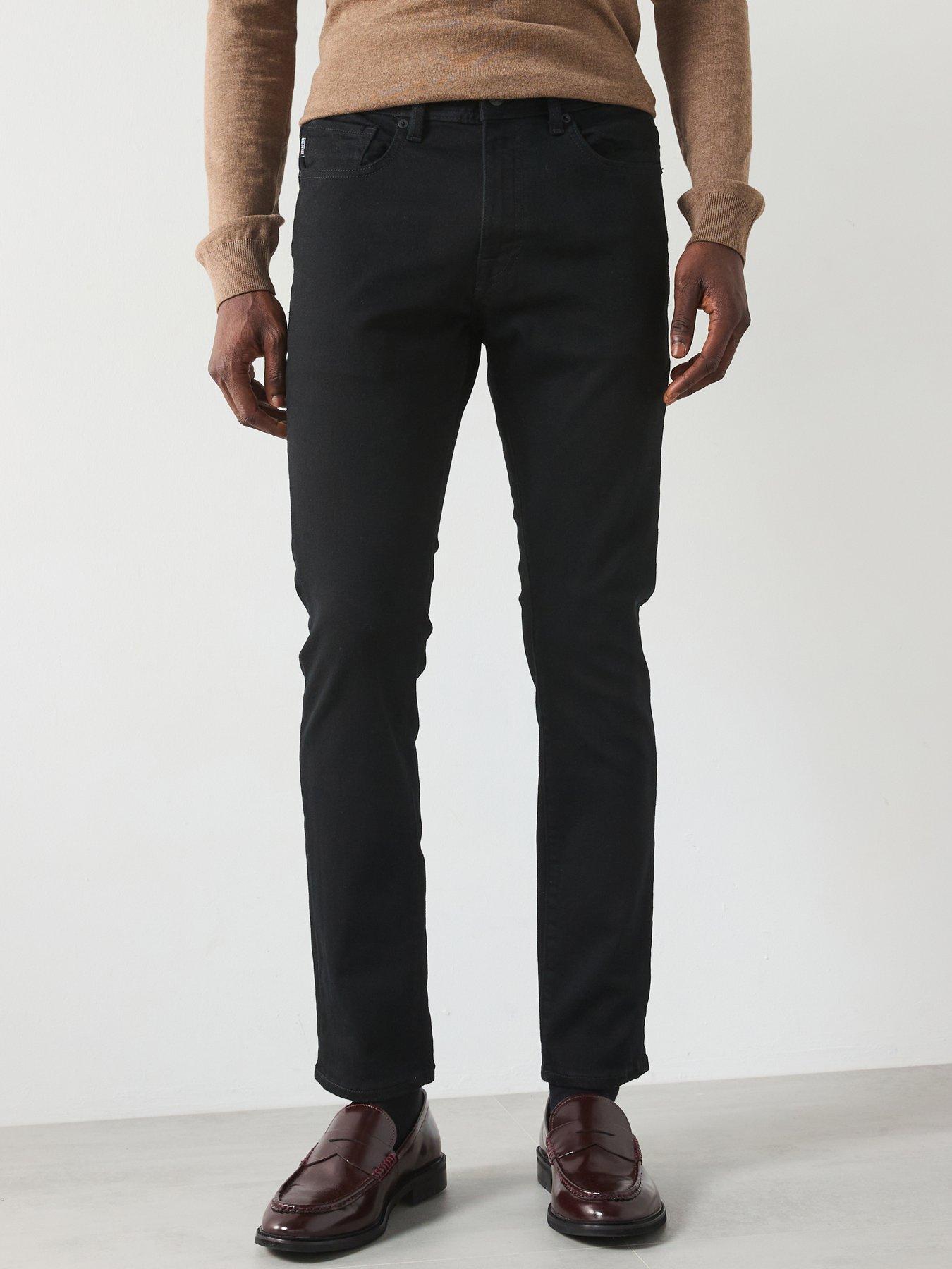 Image of Selected Homme Leon Slim Fit Jeans - Black
