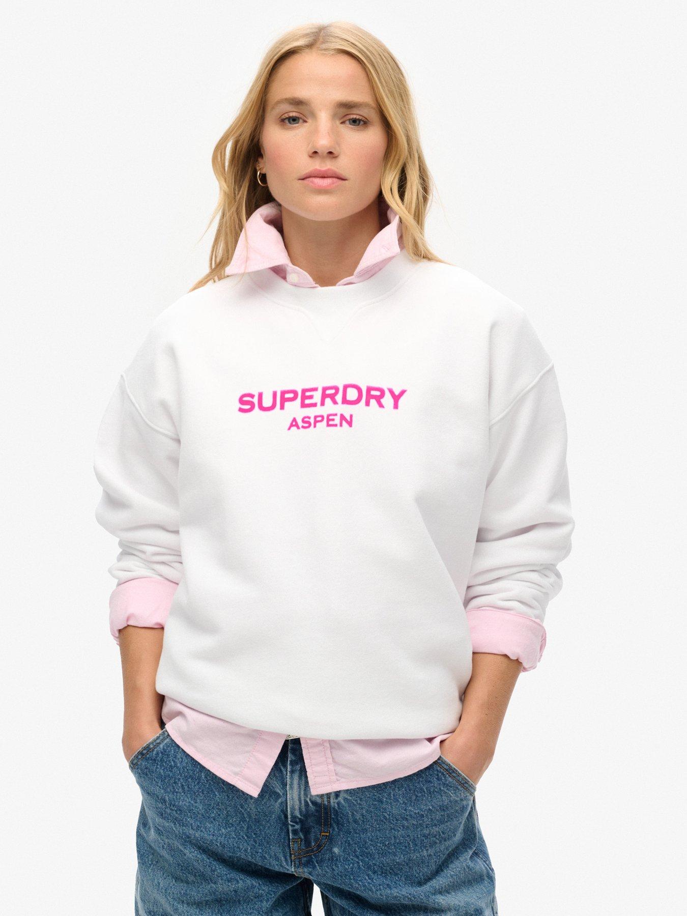 superdry-sport-luxe-loose-sweatshirt-whitefront