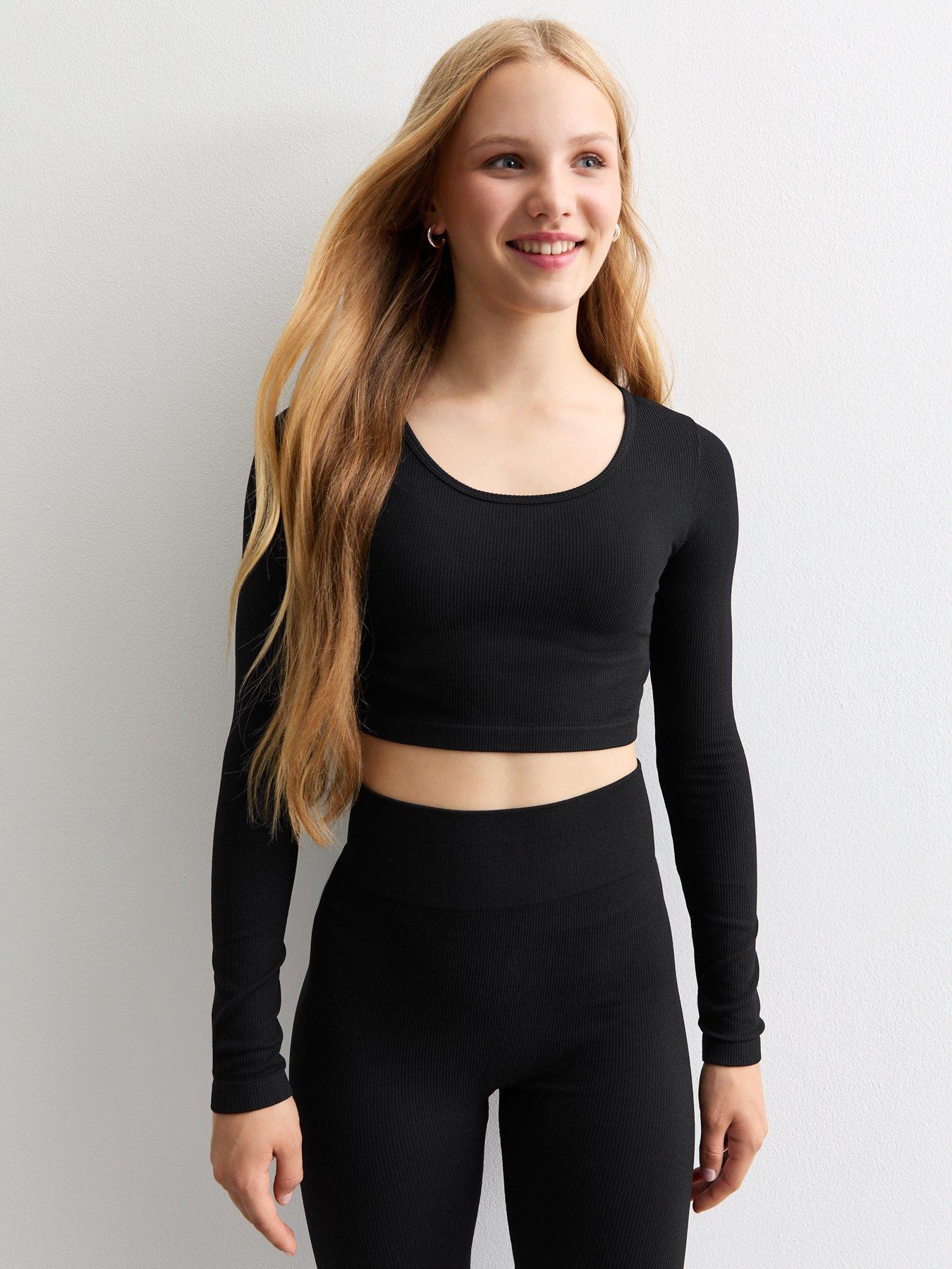 new-look-915-girls-scoop-neck-cropped-t-shirt-black