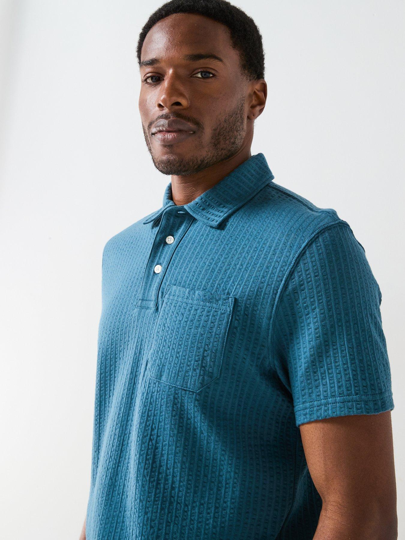 barbour-barbour-dymchurch-seersucker-short-sleeve-polo-shirt-bluedetail