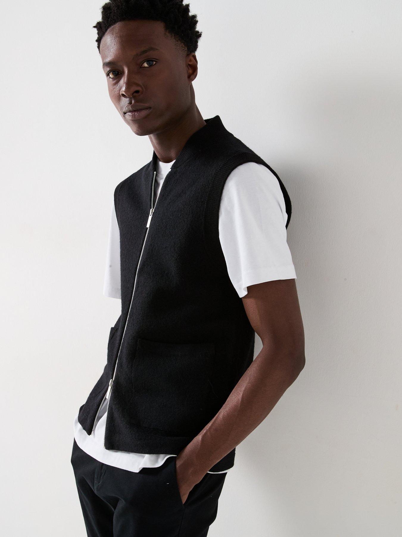 selected-homme-reason-sleeveless-knitted-jumper-vest-blackoutfit