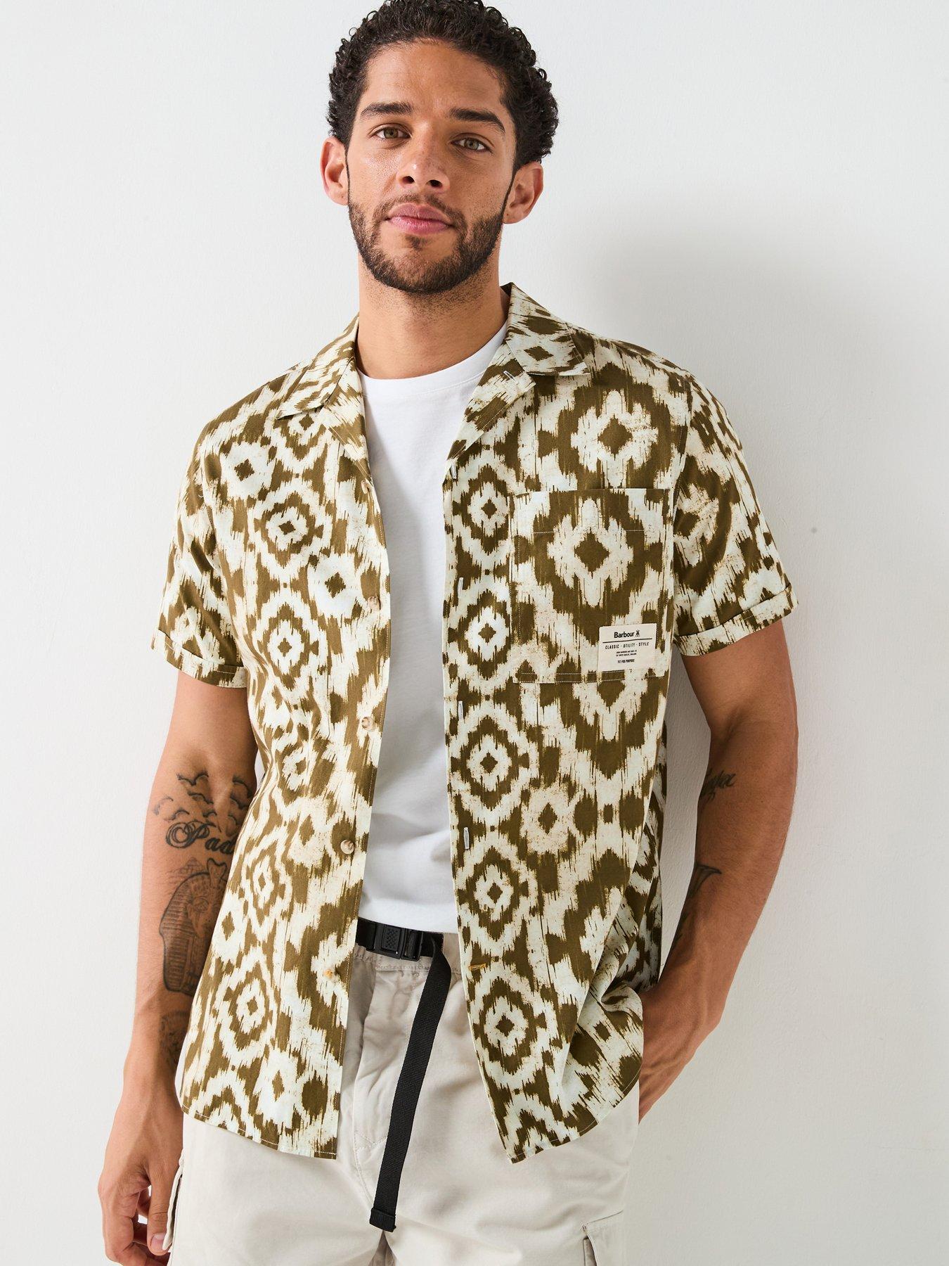 undefined Barbour Homelane Short Sleeved Relaxed Fit Shirt - Multi