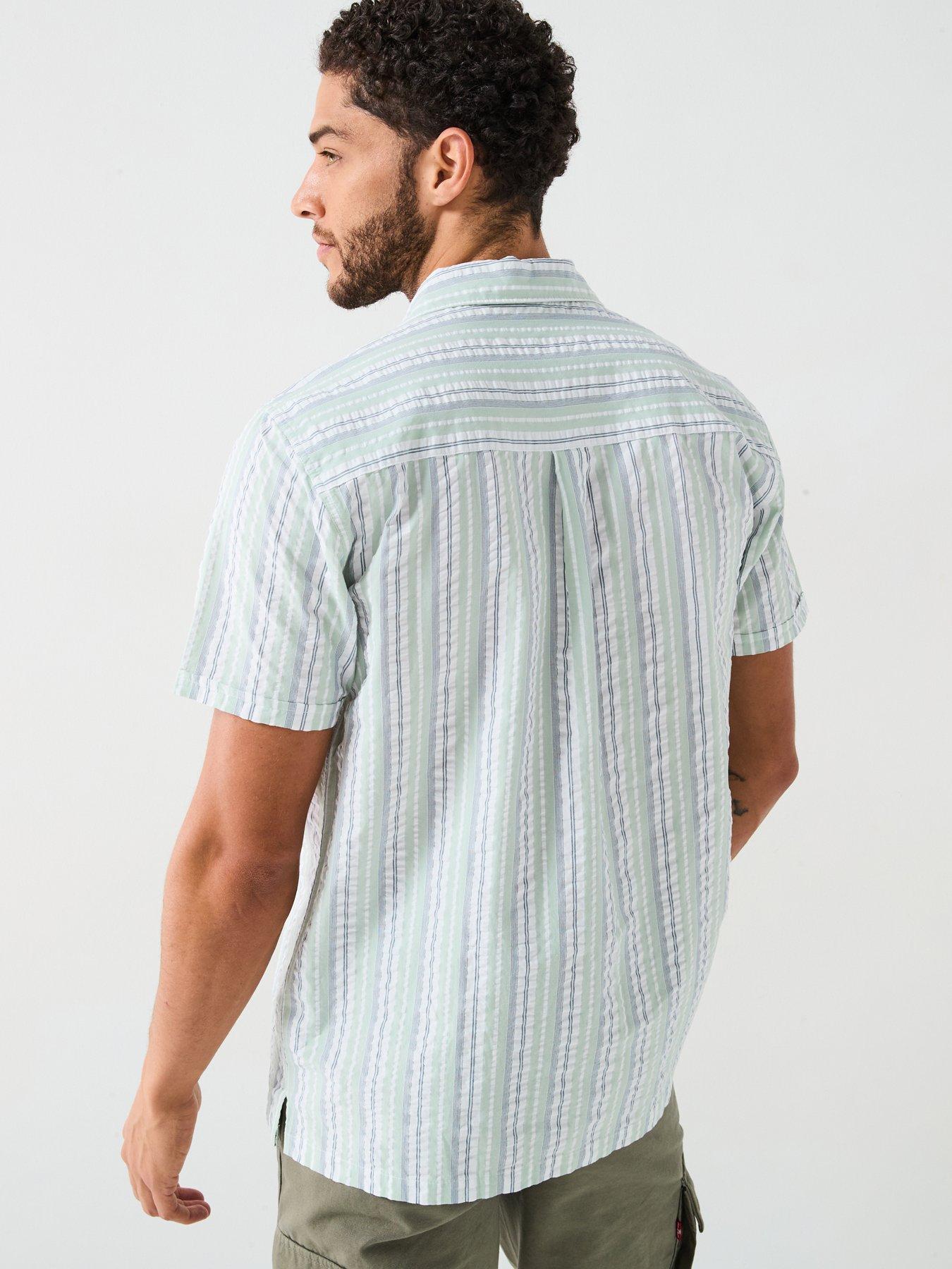 barbour-barbour-beechcroft-striped-short-sleeve-regular-fit-shirt-greenstillFront