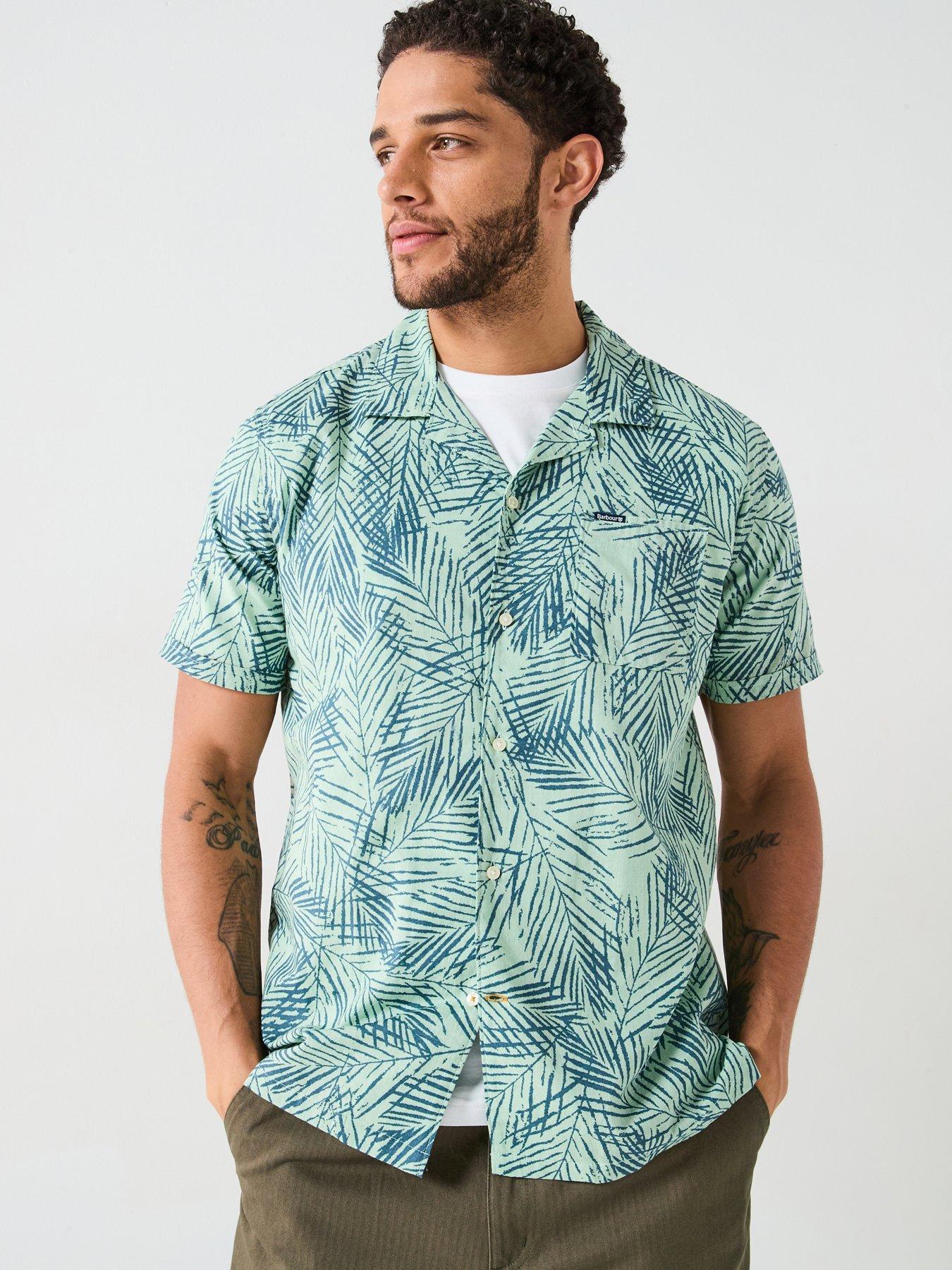 undefined Barbour Falmouth Printed Short Sleeve Shirt - Multi