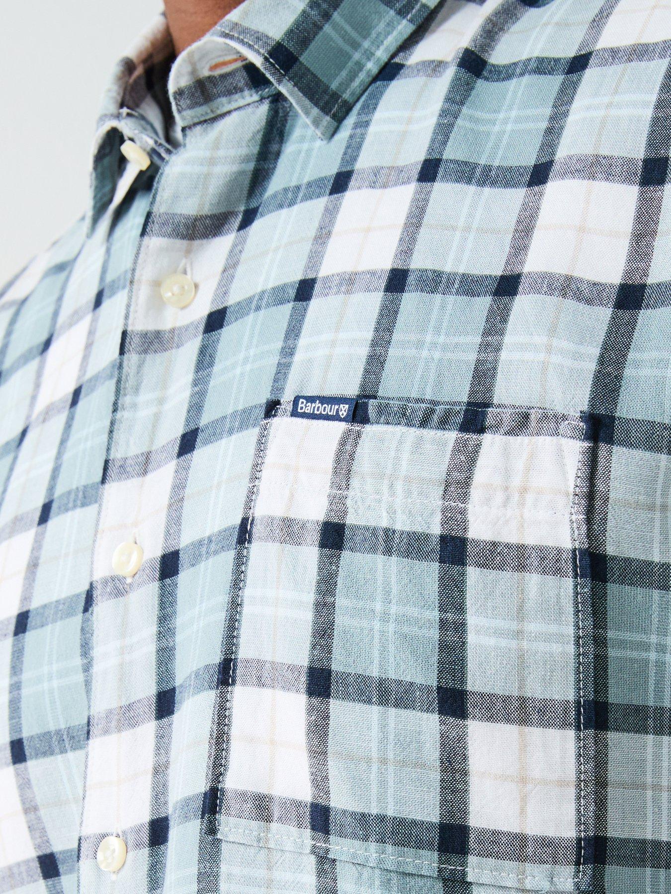 barbour-barbour-midfield-tartan-short-sleeve-shirt-blueoutfit