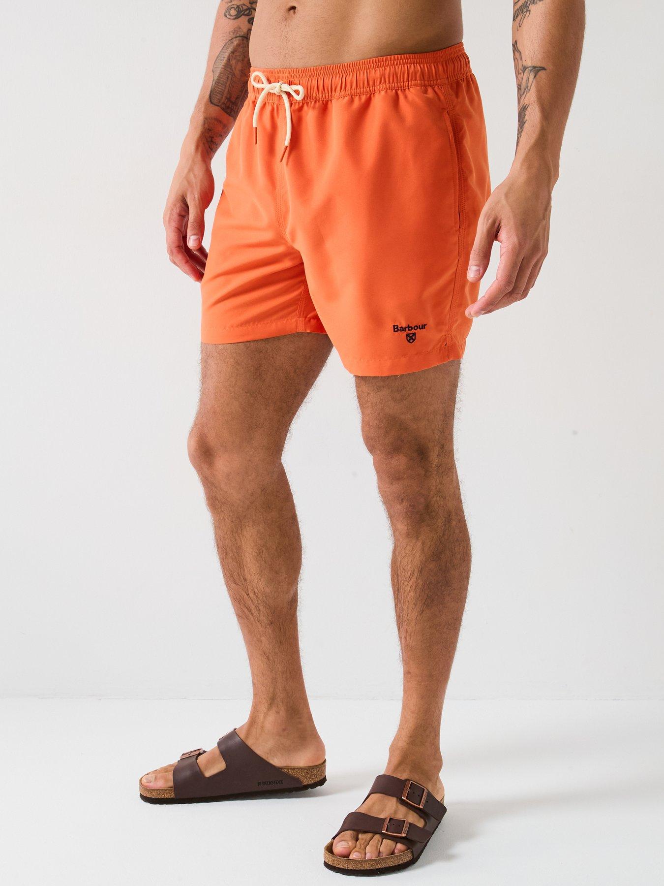 undefined Barbour Staple Logo 5' Swim Short - Bright Red