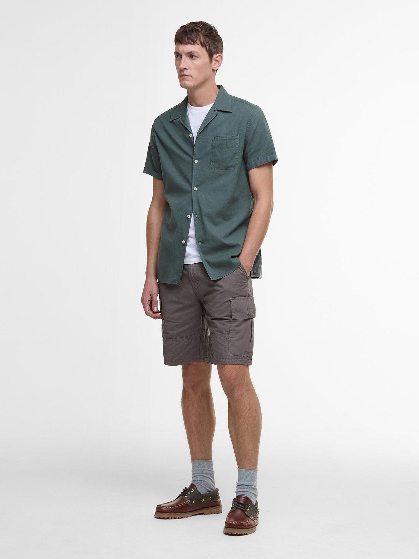undefined Barbour Ripstop Cargo Shorts - Dark Grey