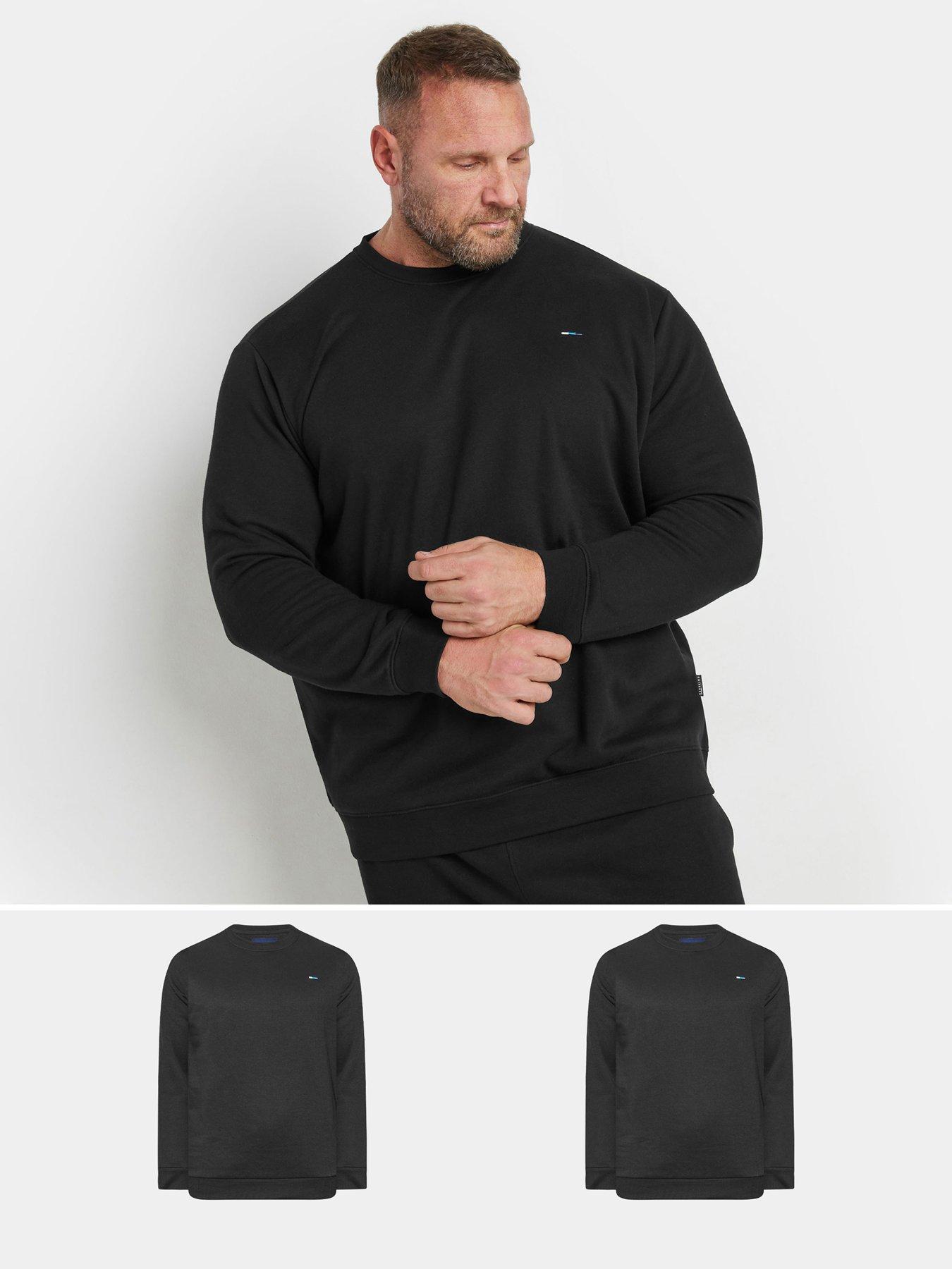 BadRhino 2 Pack Sweatshirts - Black