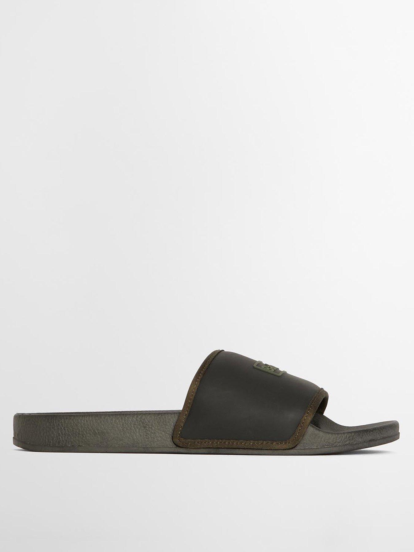 Barbour Barbour Cresswell Logo Slider - Black