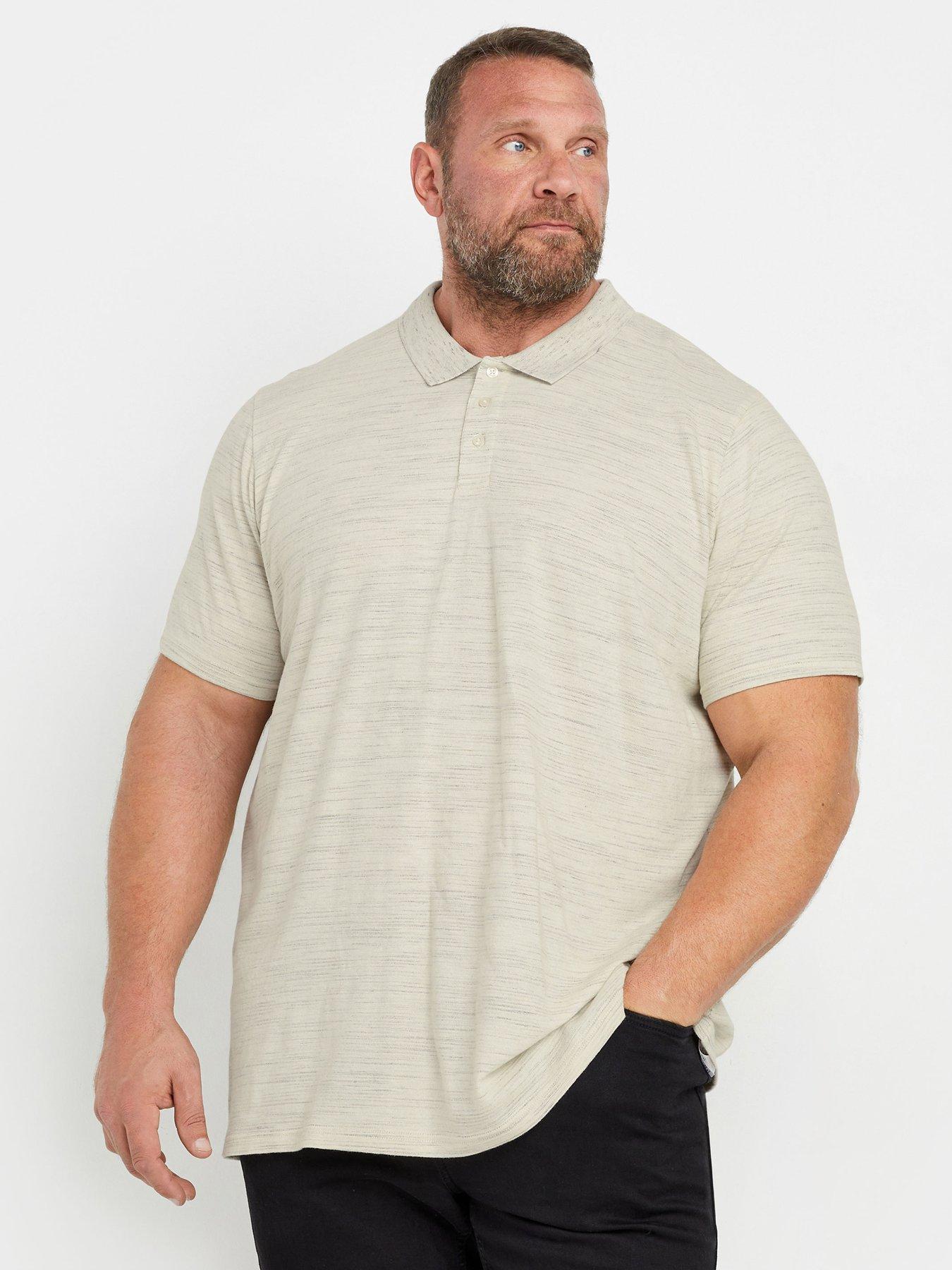 badrhino-big-amp-tall-fabric-interest-polo-shirt-natural