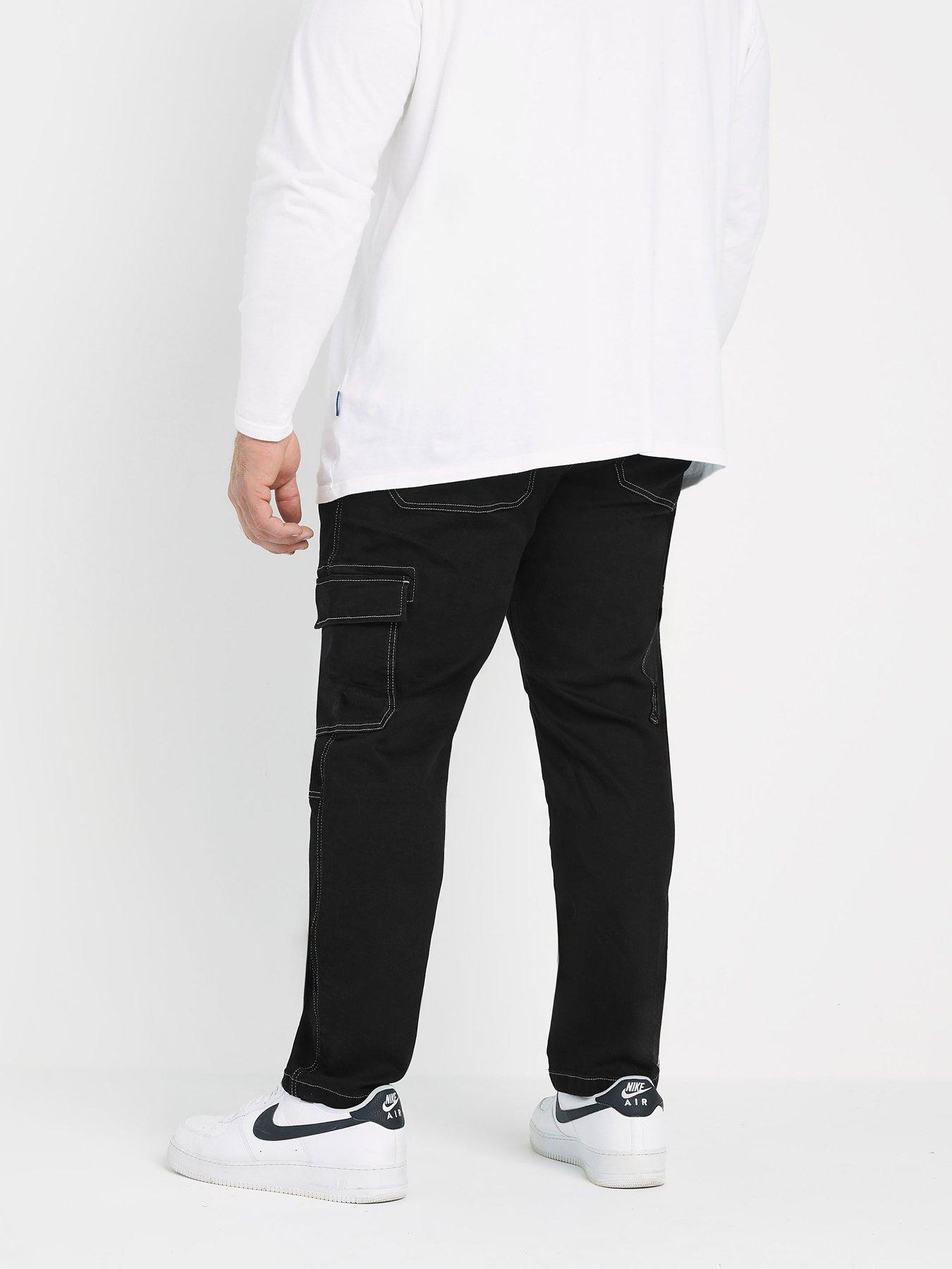 badrhino-cargo-slim-fit-jeans-32-blackstillFront