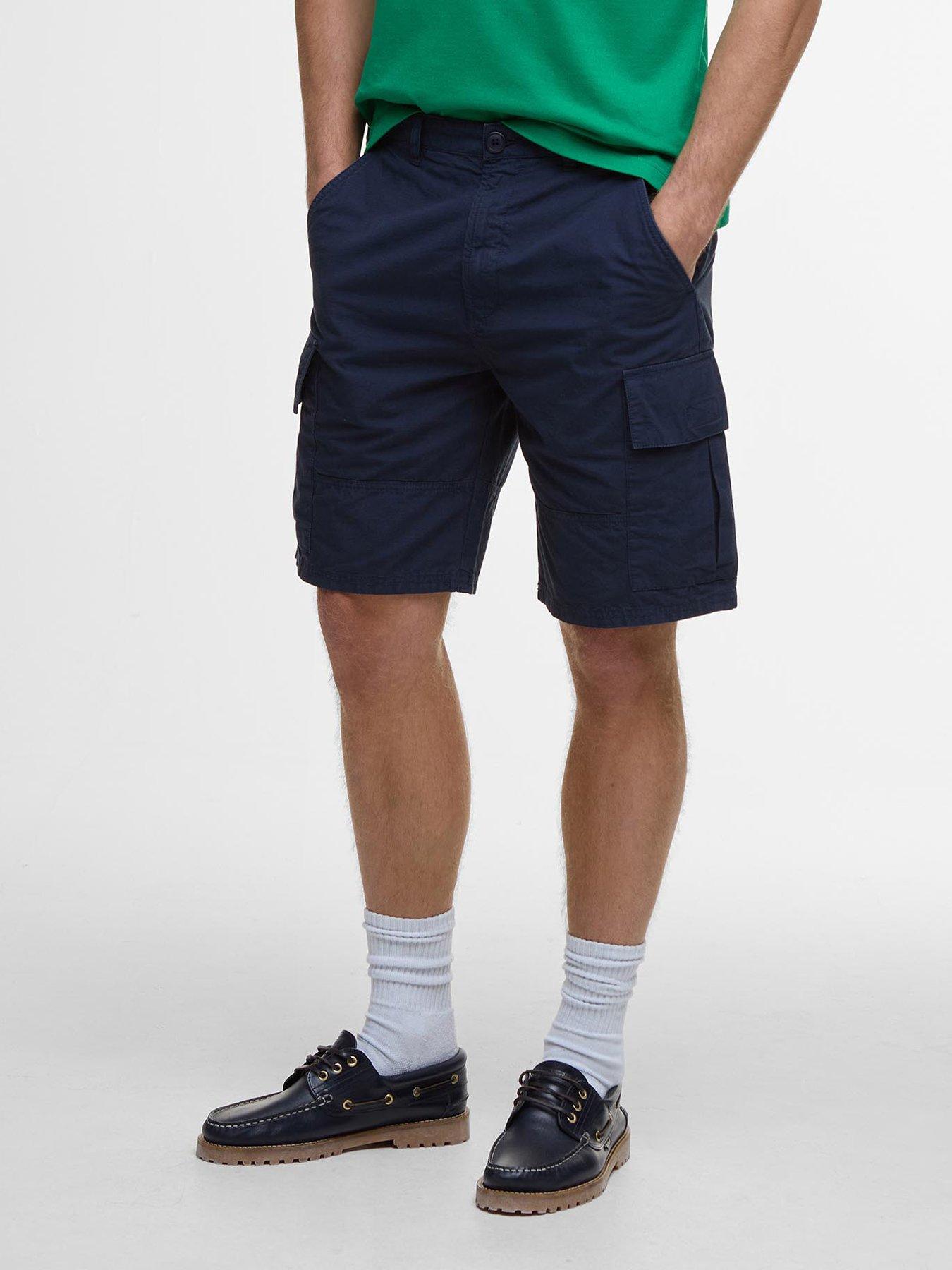 undefined Barbour Ripstop Cargo Shorts - Navy
