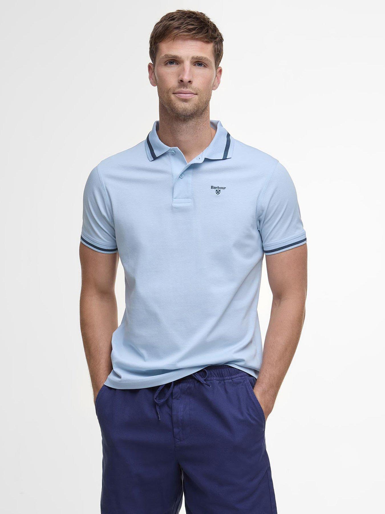 Image 4 of 5 of Barbour Barbour Washed Oxford Relaxed Shorts - Dark Blue