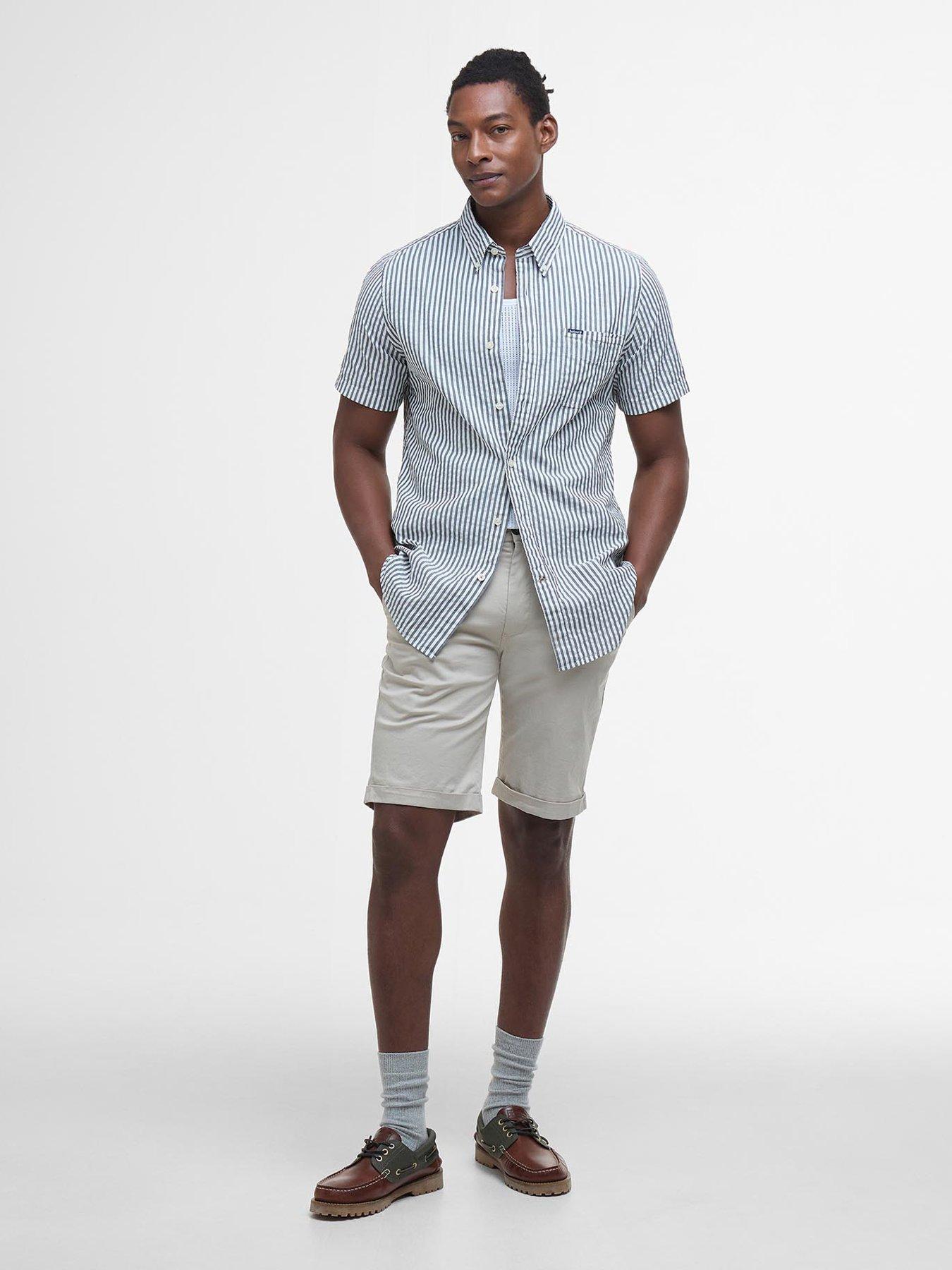 undefined Barbour Smart Chino Shorts - Light Brown