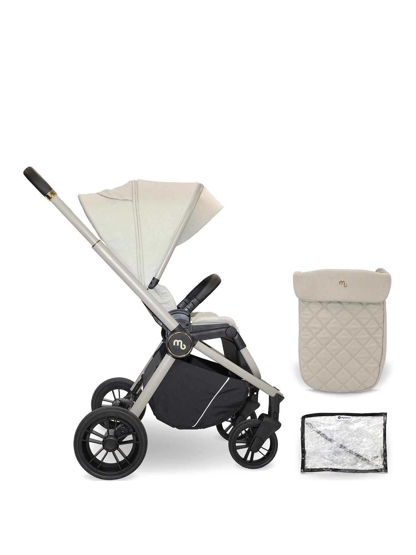 my-babiie-mb450-pushchair-ivoryfront