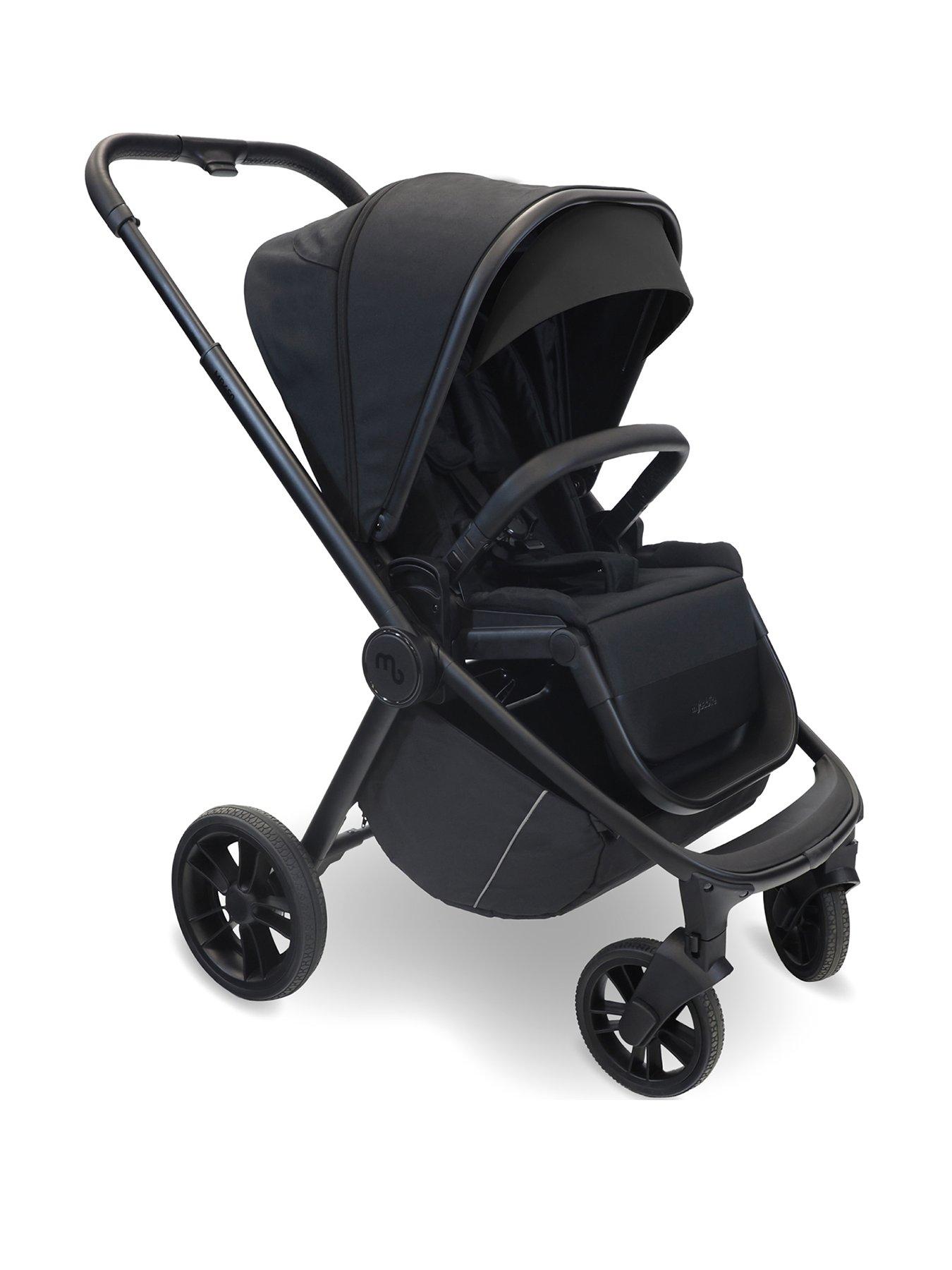 my-babiie-mb450-pushchair-blackstillFront