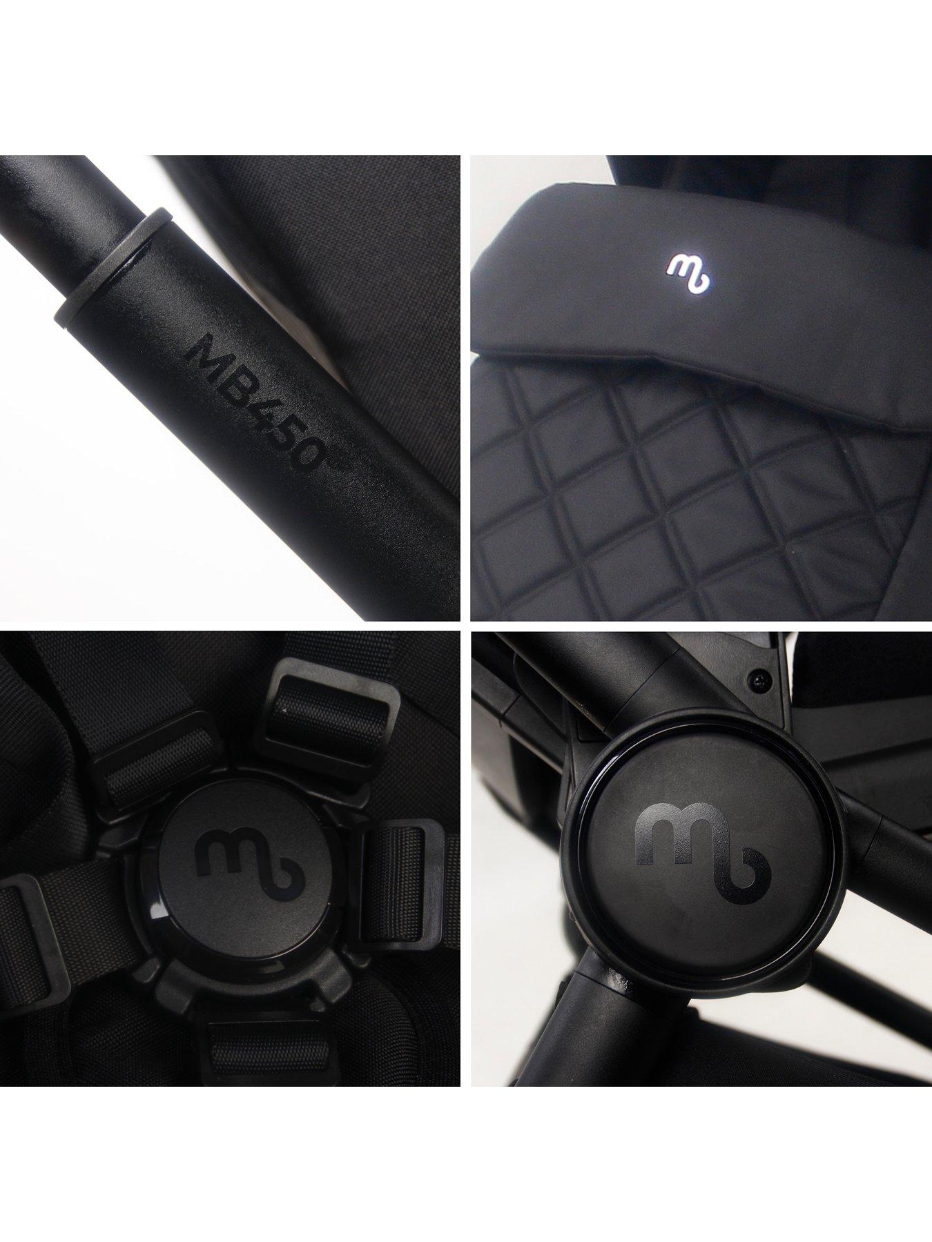 my-babiie-mb450-pushchair-blackdetail