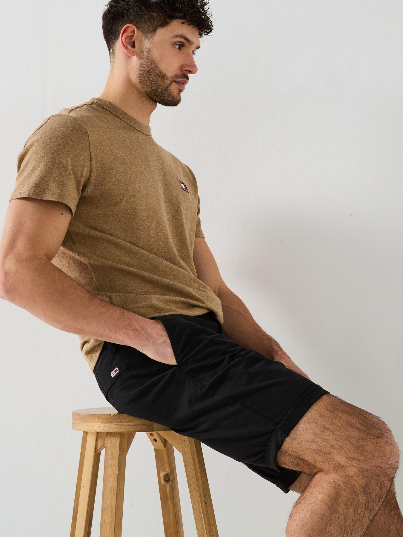 tommy-jeans-scanton-denim-shorts-blackoutfit