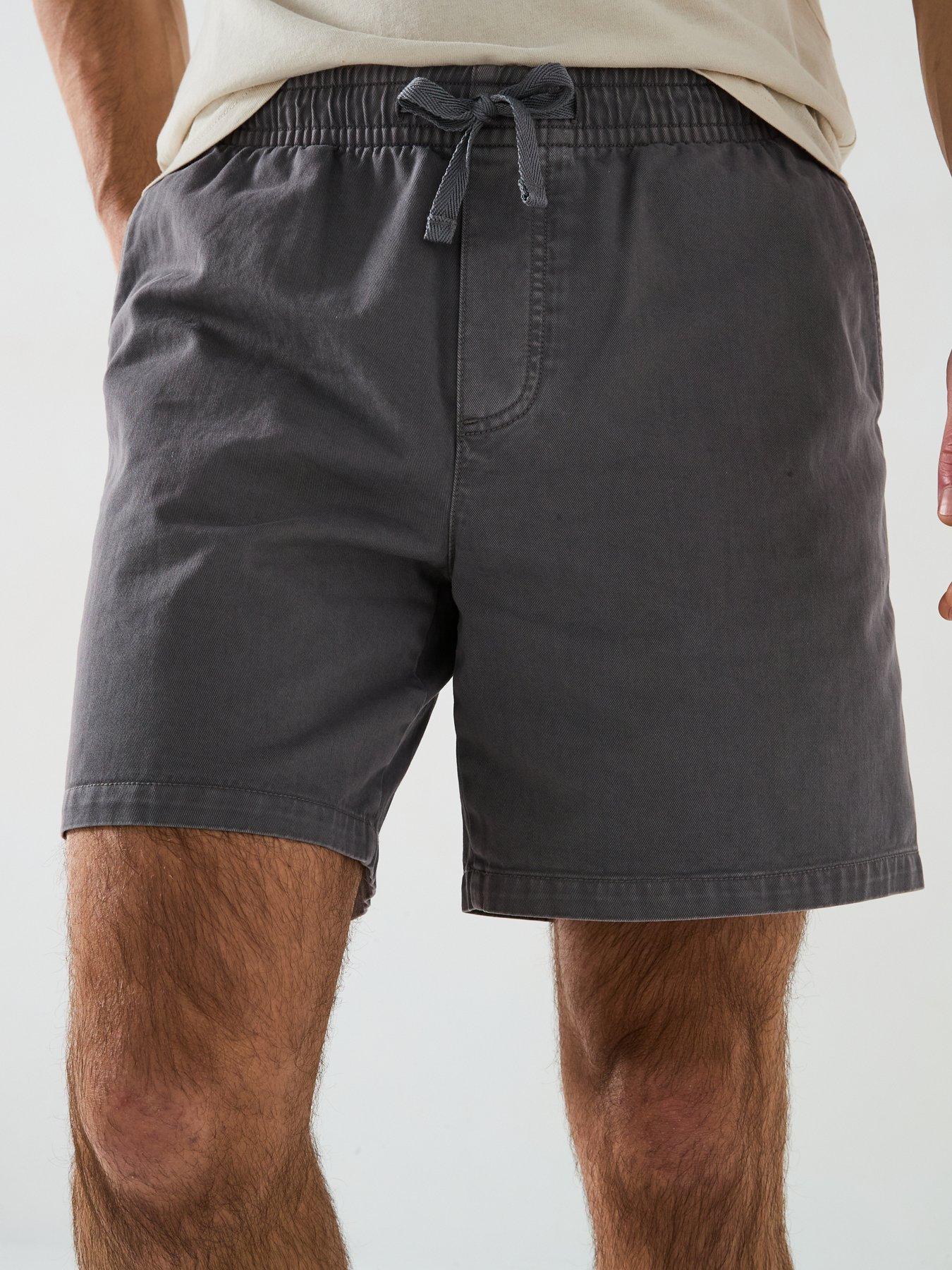 tommy-jeans-loose-elasticated-waist-beach-shorts-blackdetail