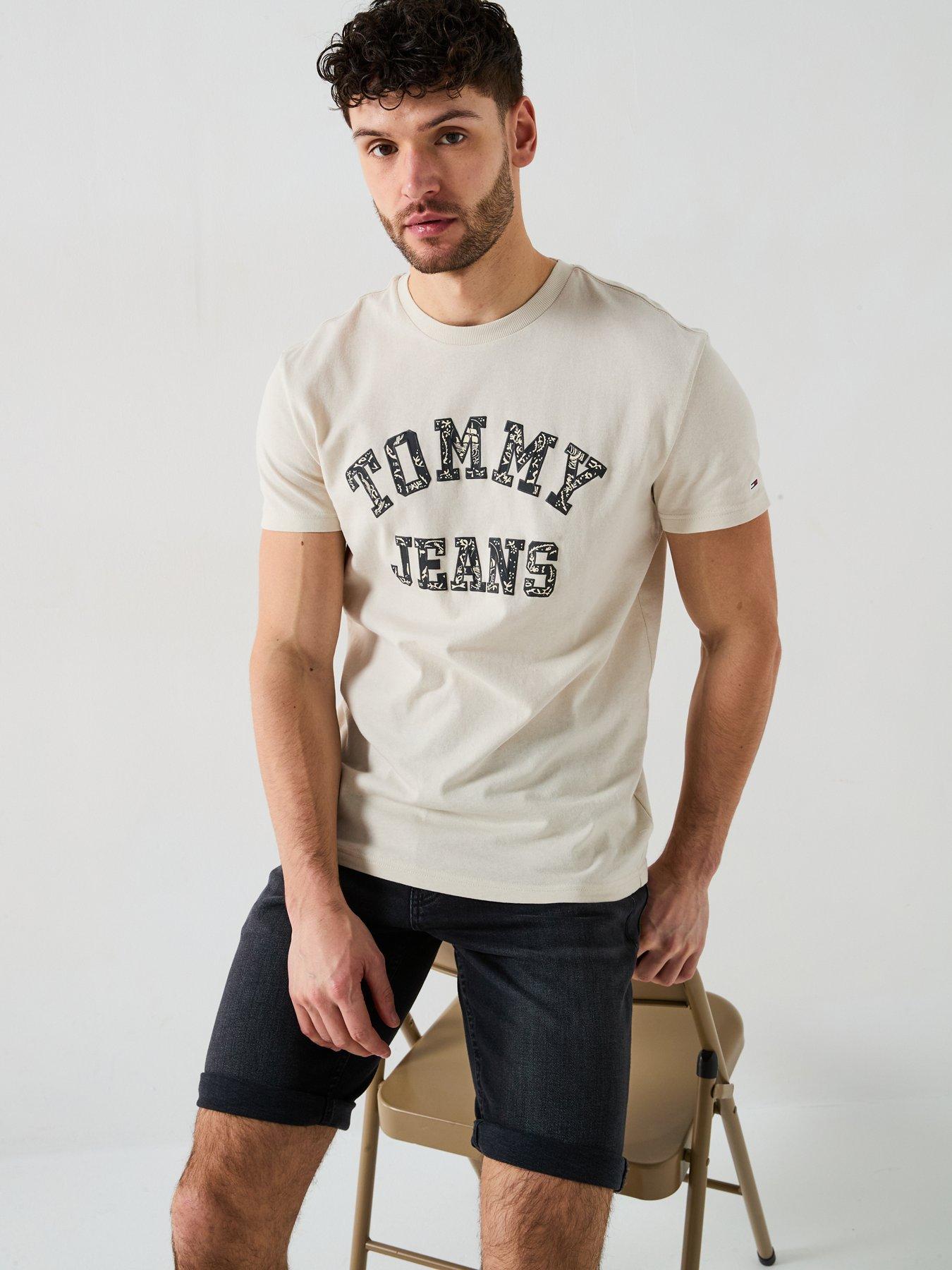 Image 4 of 6 of Tommy Jeans Ronnie Denim Shorts - Black