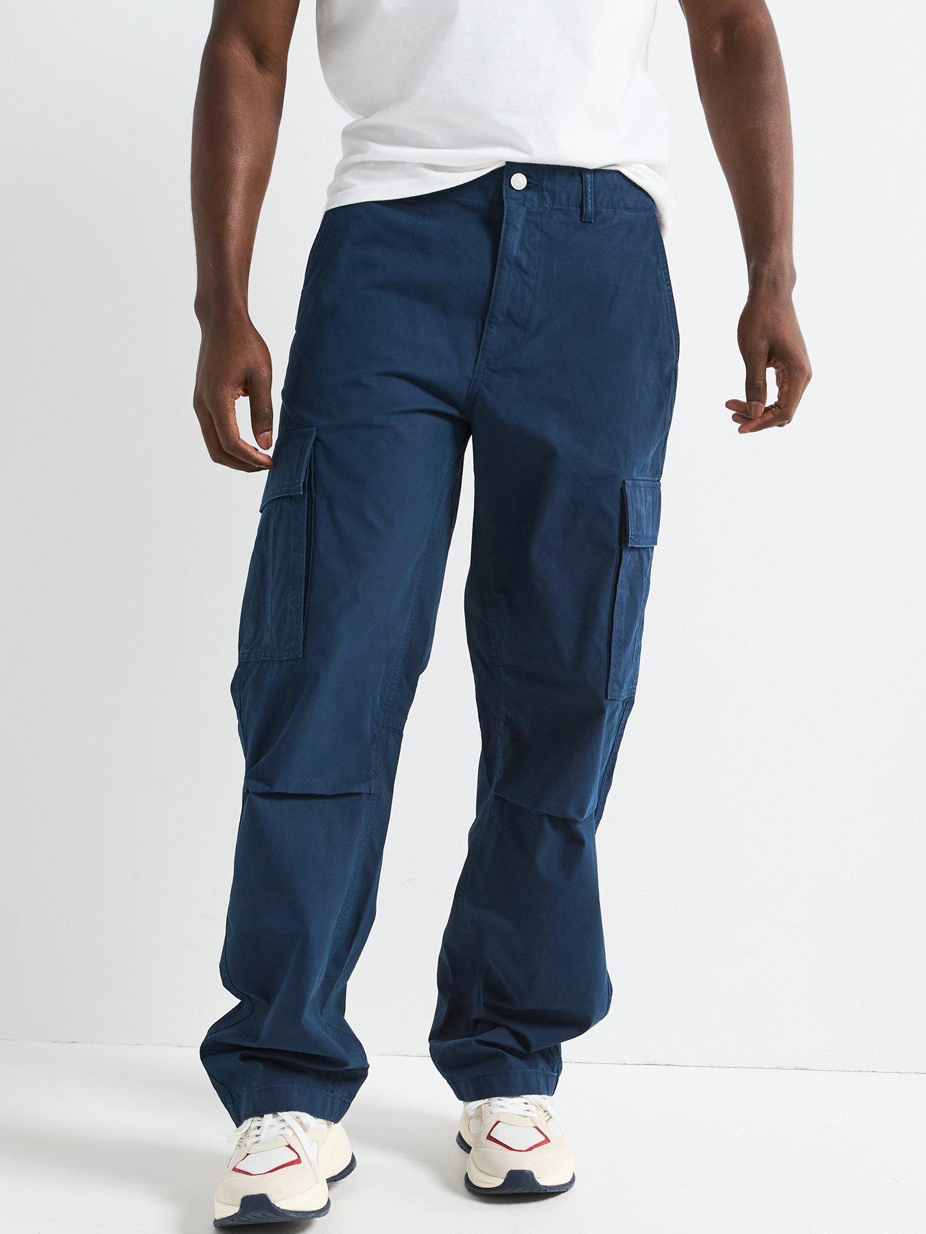undefined Tommy Jeans Jaimie Relaxed Cargo Pants - Navy