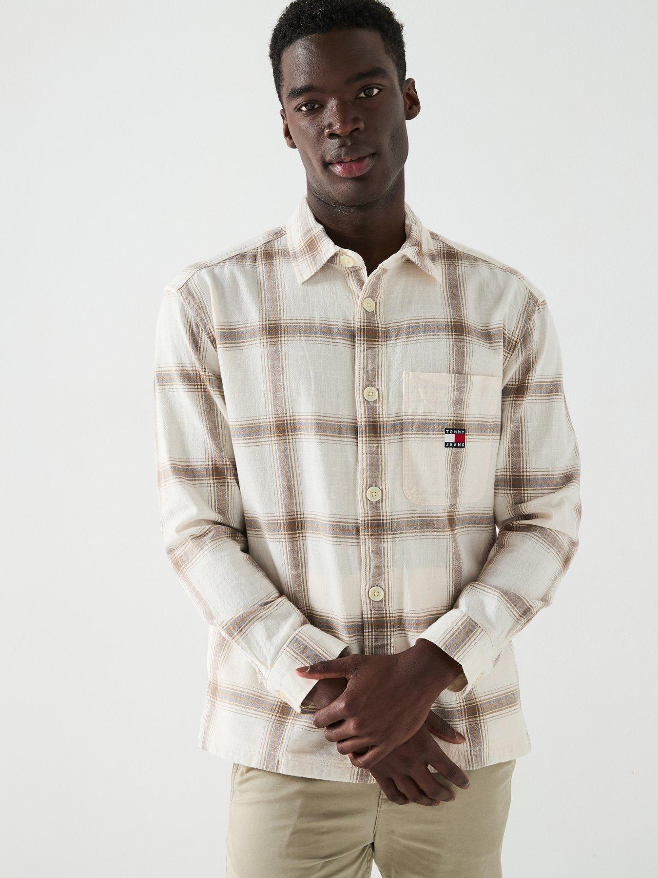 tommy-jeans-cotton-slub-check-overshirt-white
