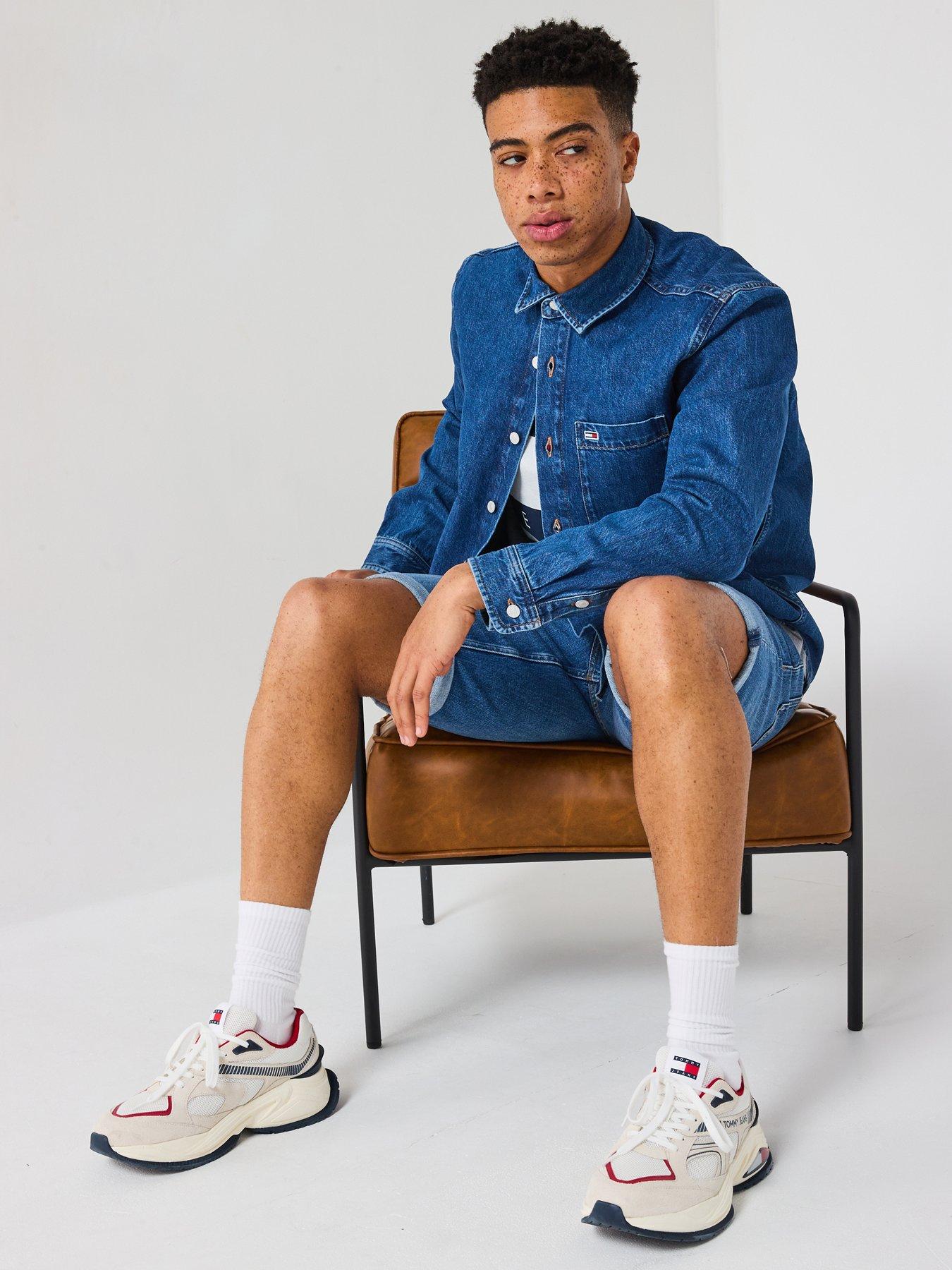 tommy-jeans-regular-fit-long-sleeve-denim-shirt-blueoutfit