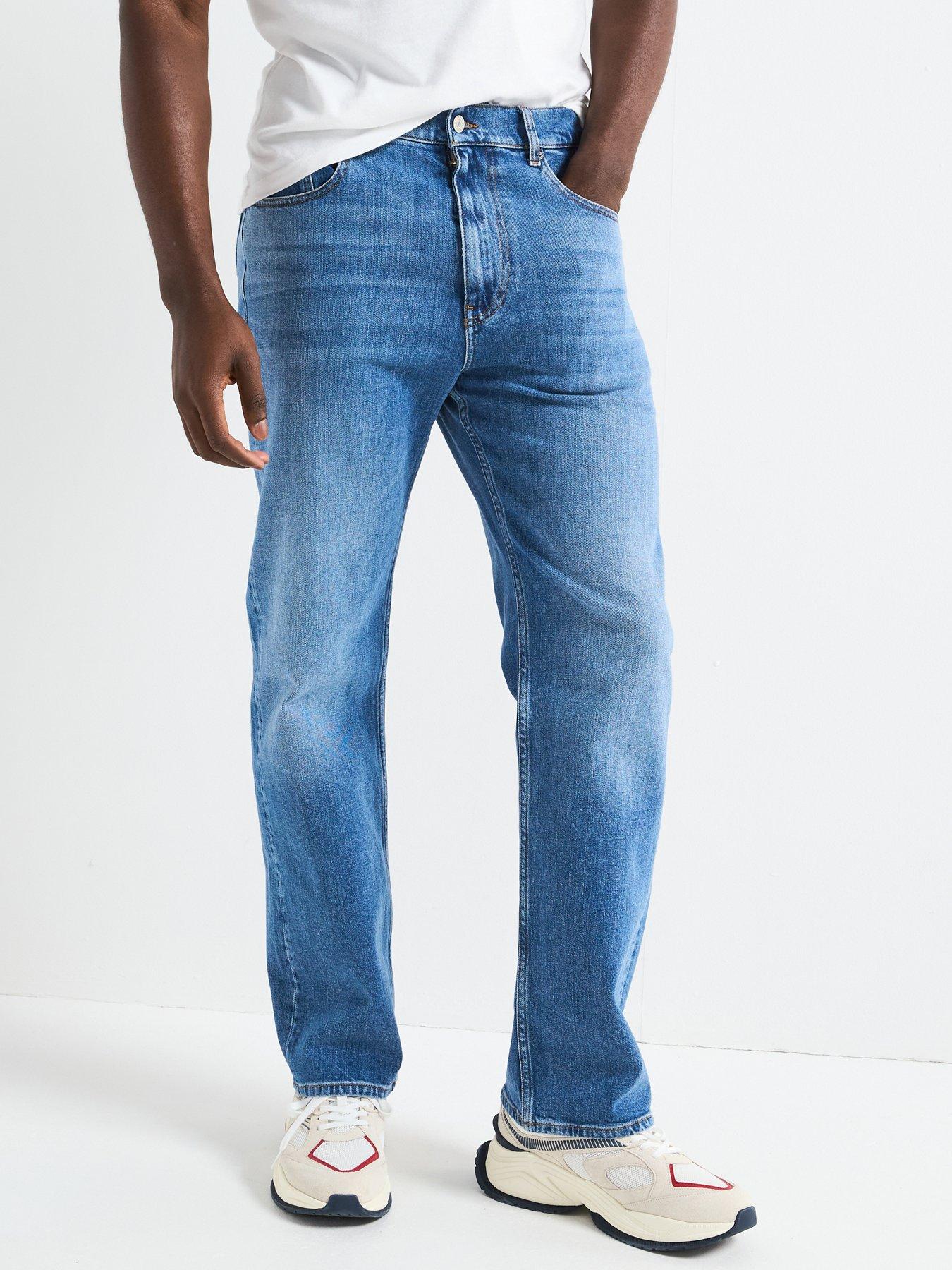 undefined Otis Regular Straight Fit Jeans - Mid Wash
