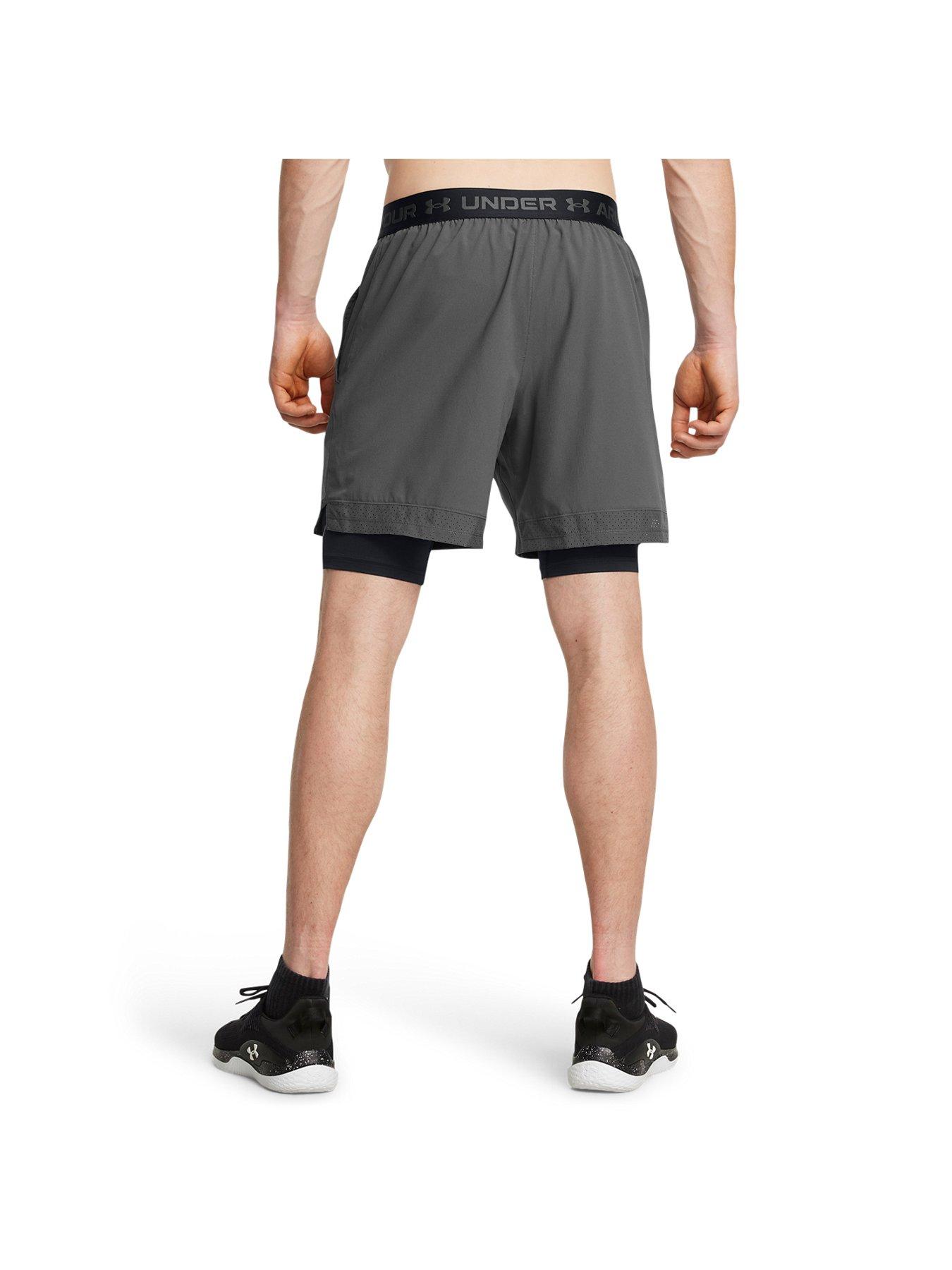 under-armour-mens-training-vanish-woven-2-in-1-shorts-greystillFront