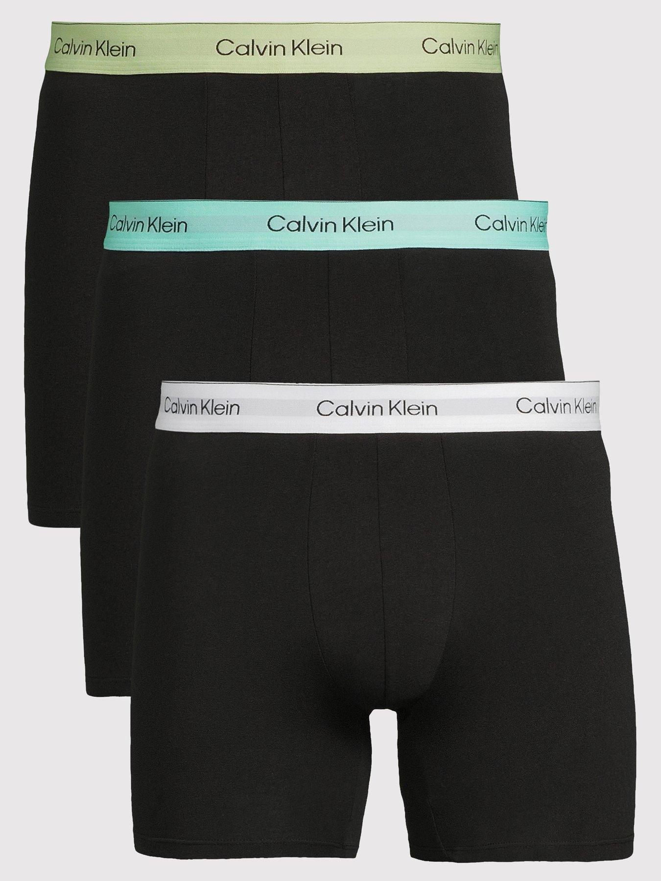 undefined 3 Pack Boxer Brief - Black