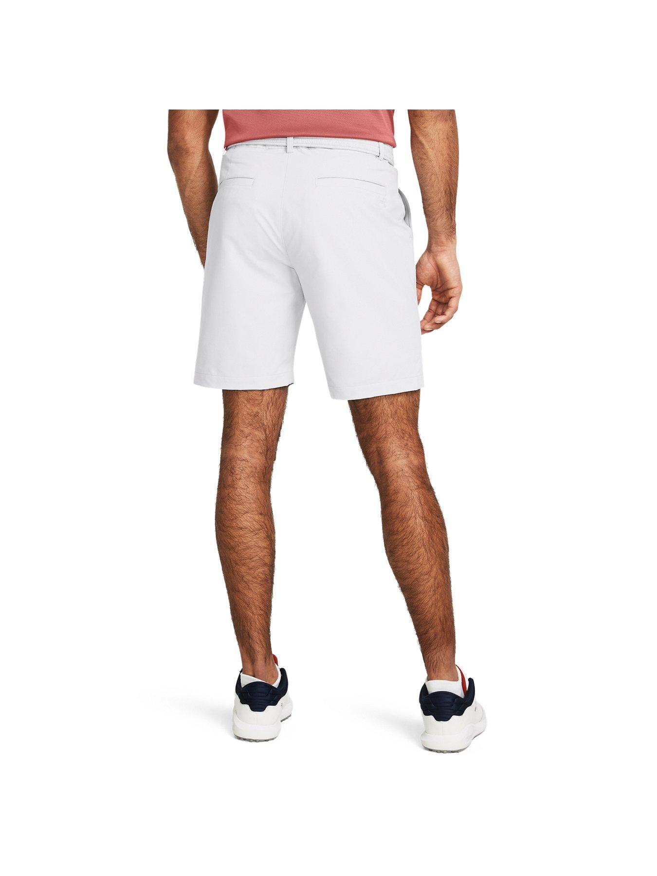 under-armour-mens-golf-matchplay-tapered-shorts-greystillFront