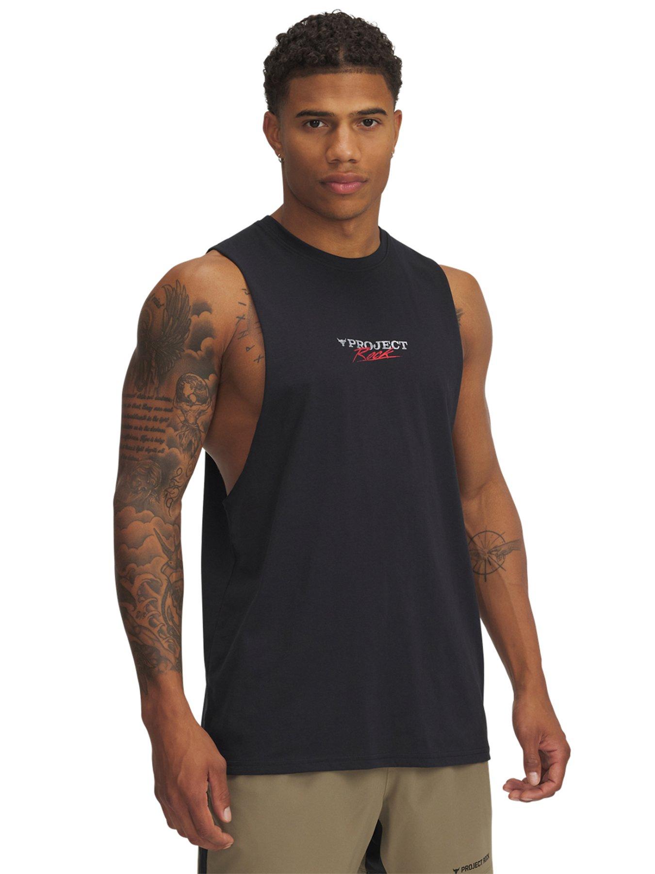 under-armour-mens-training-project-rock-tank-black