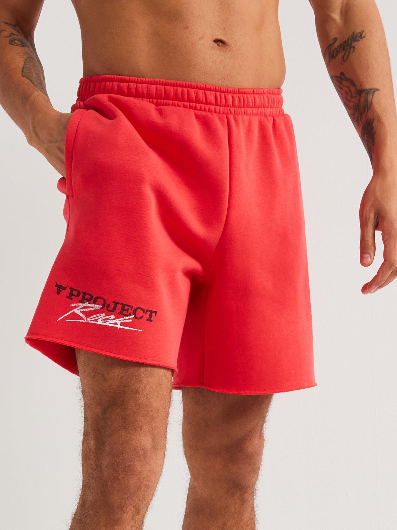 under-armour-mens-training-project-rock-icon-fleece-shorts-redoutfit