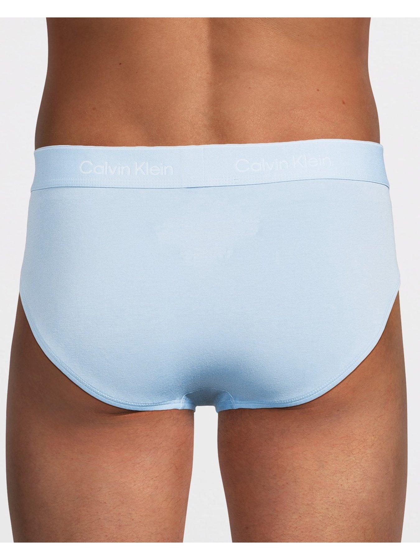 Image 4 of 4 of Calvin Klein ICON Cotton Stretch 3 Pack Hip Briefs - Assorted