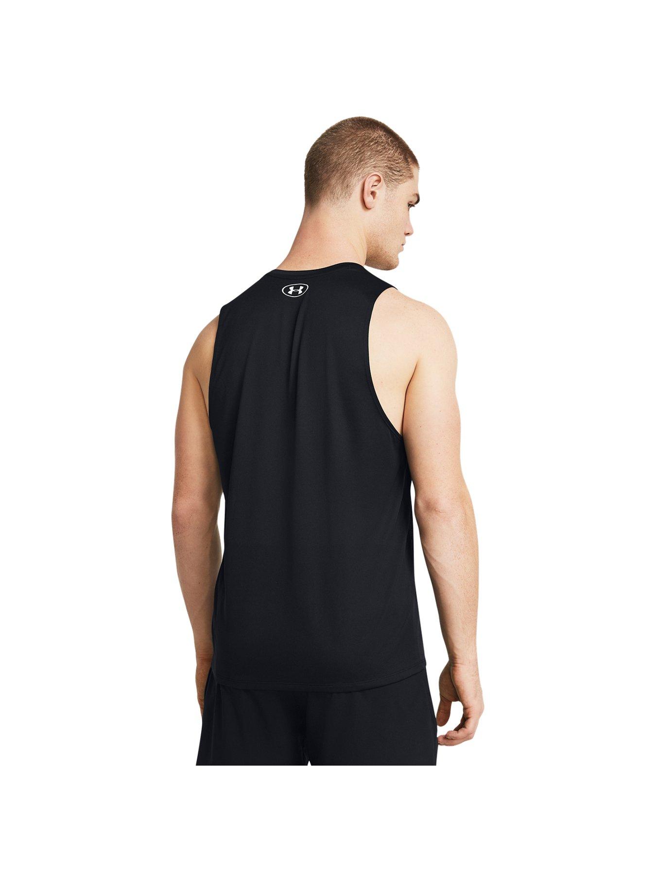 under-armour-mens-training-tech-tank-blackstillFront